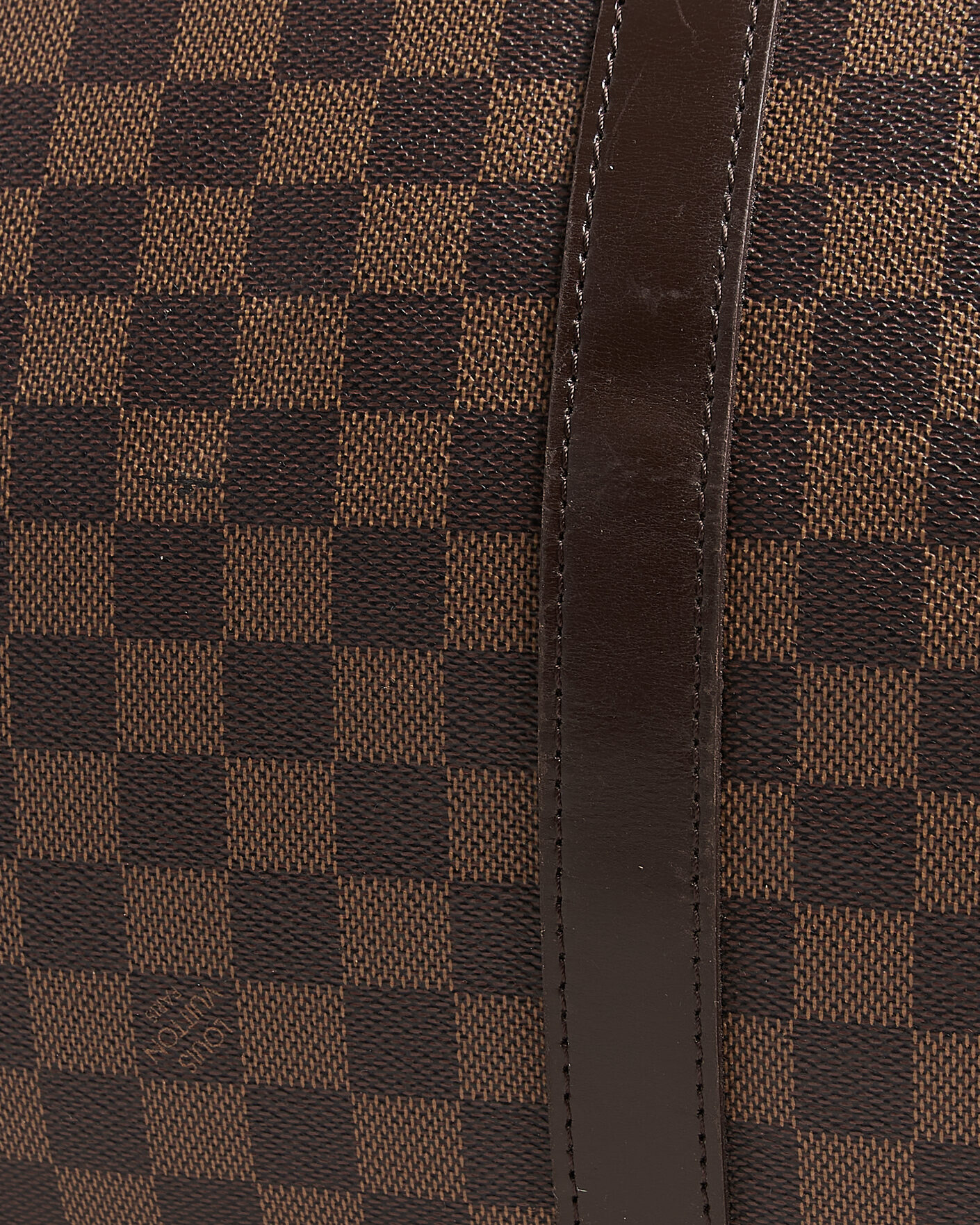 Heren | Pre-Owned & Vintage Bags | Louis Vuitton Pre-Owned | Keepall 55 Bandouliére Damier Ebene