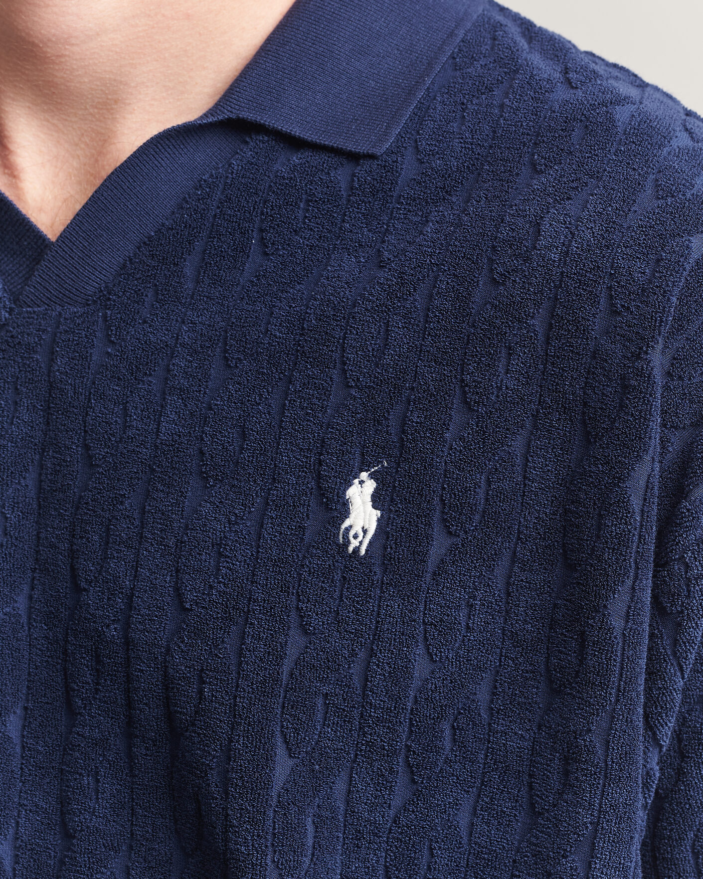 Heren | Polo's | Polo Ralph Lauren | Knit Polo Newport Navy
