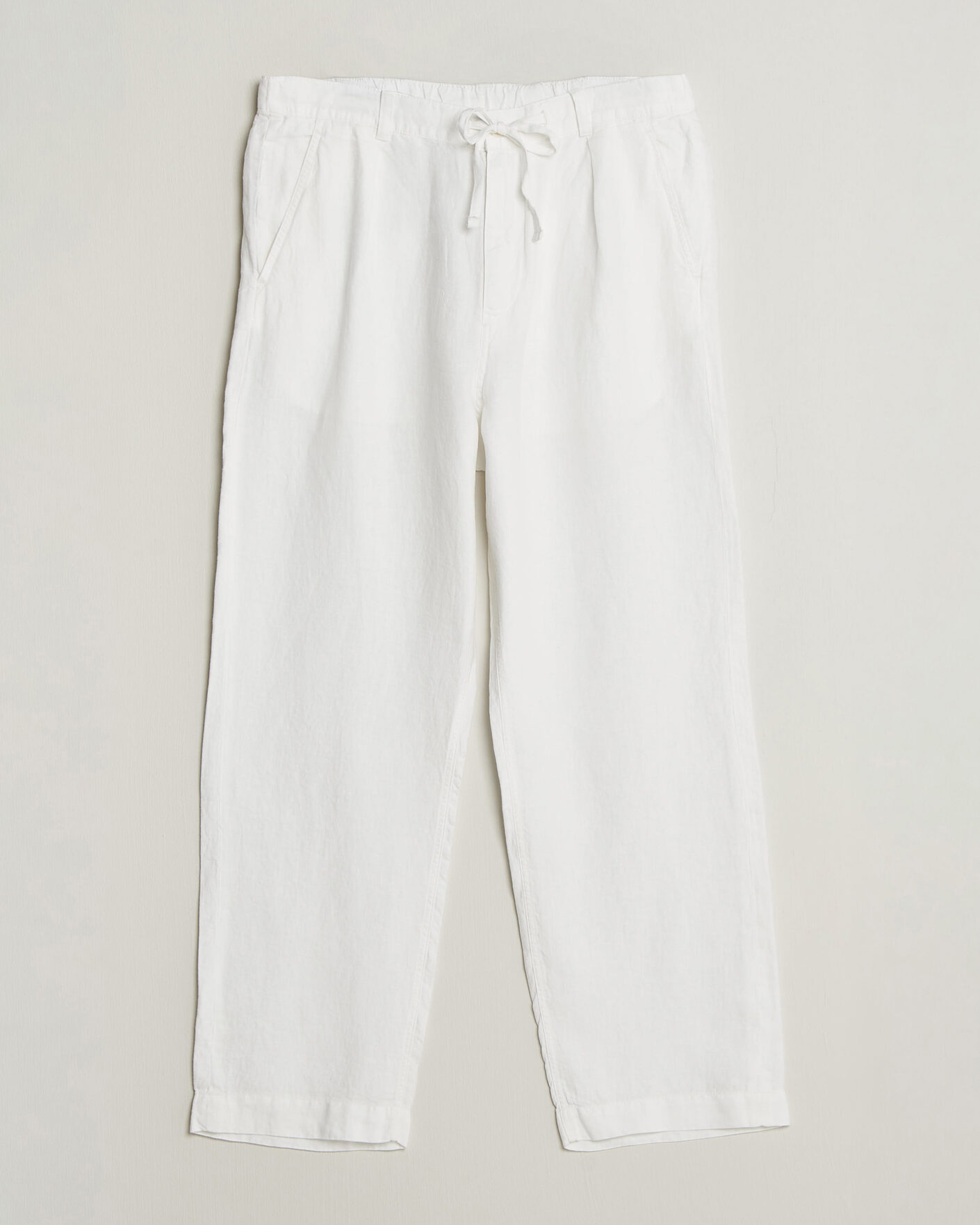 Heren | Broeken | Polo Ralph Lauren | Easy Fit Pleated Trousers Ceramic White