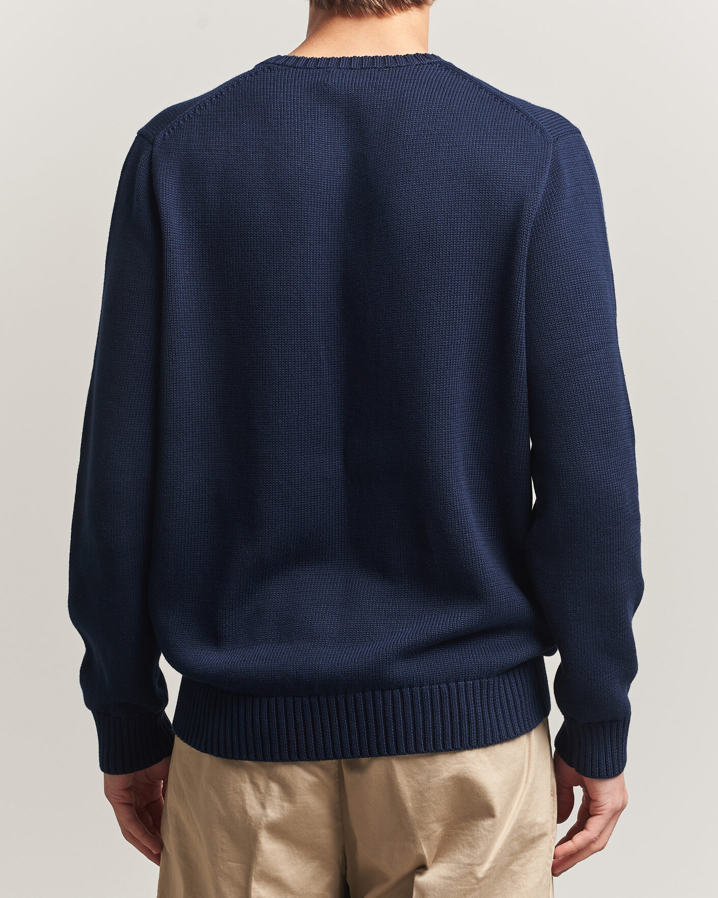 Heren | Truien | Polo Ralph Lauren | Cotton Crew Neck Sweater Hunter Navy