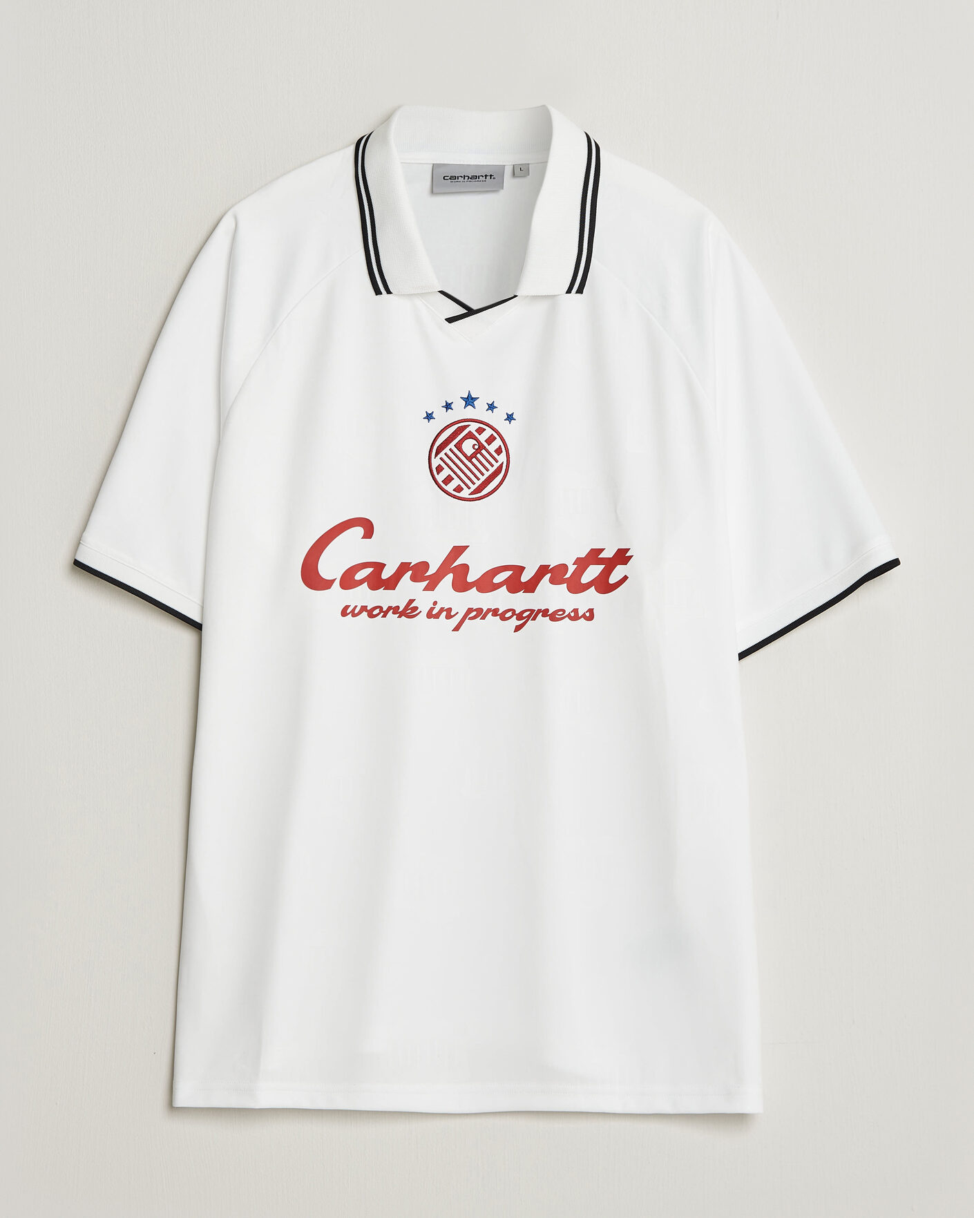 Heren | T-shirts | Carhartt WIP | Terrace Football T-Shirt White