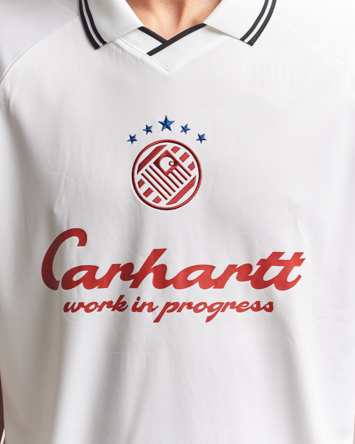 Heren | T-shirts | Carhartt WIP | Terrace Football T-Shirt White