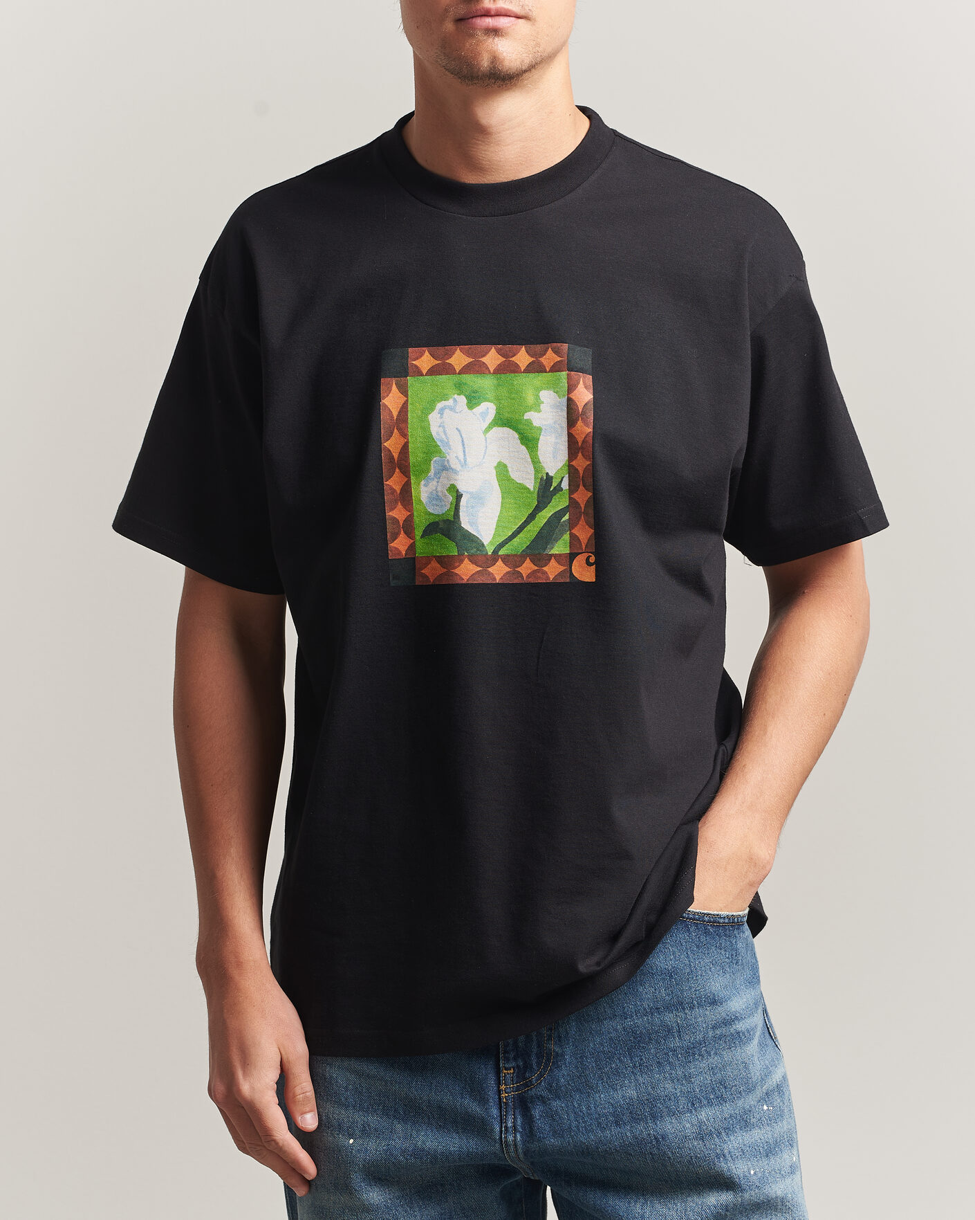 Heren | T-shirts | Carhartt WIP | Julia Klenovsky T-Shirt Black