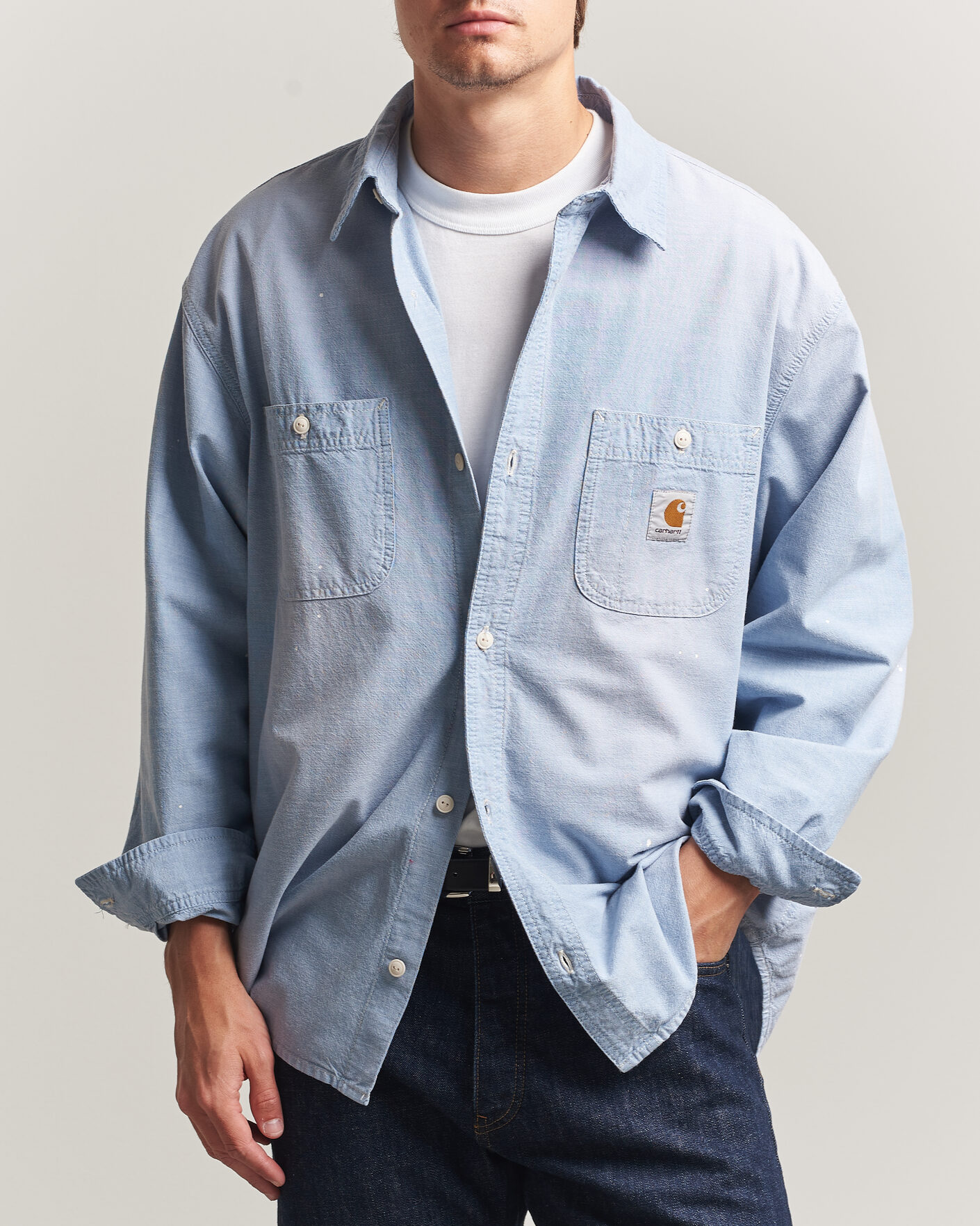 Heren | Overhemden | Carhartt WIP | Painter Shirt Winston Chambray Blue