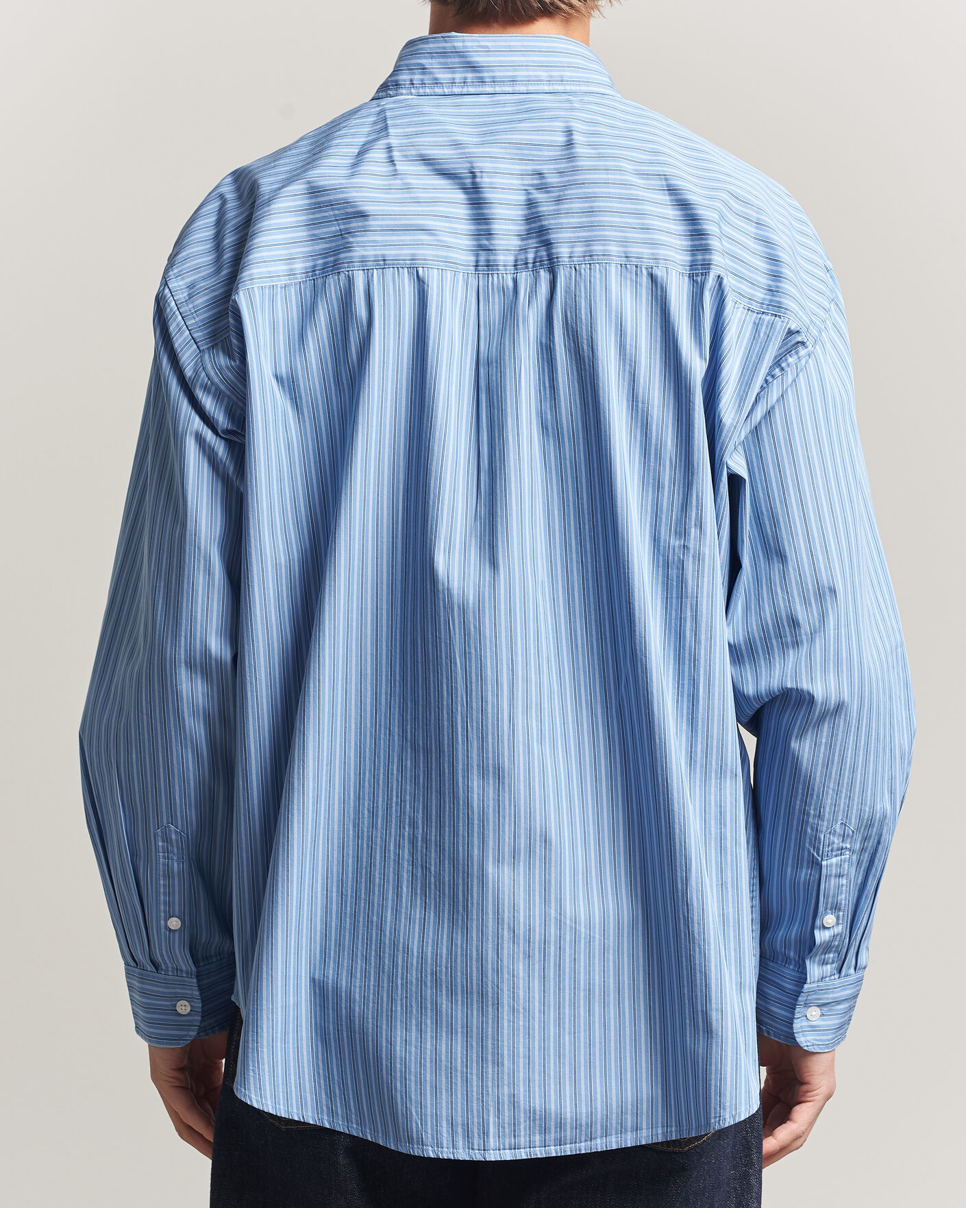 Heren | Overhemden | Carhartt WIP | Keen Striped Cotton Poplin Shirt Curacao