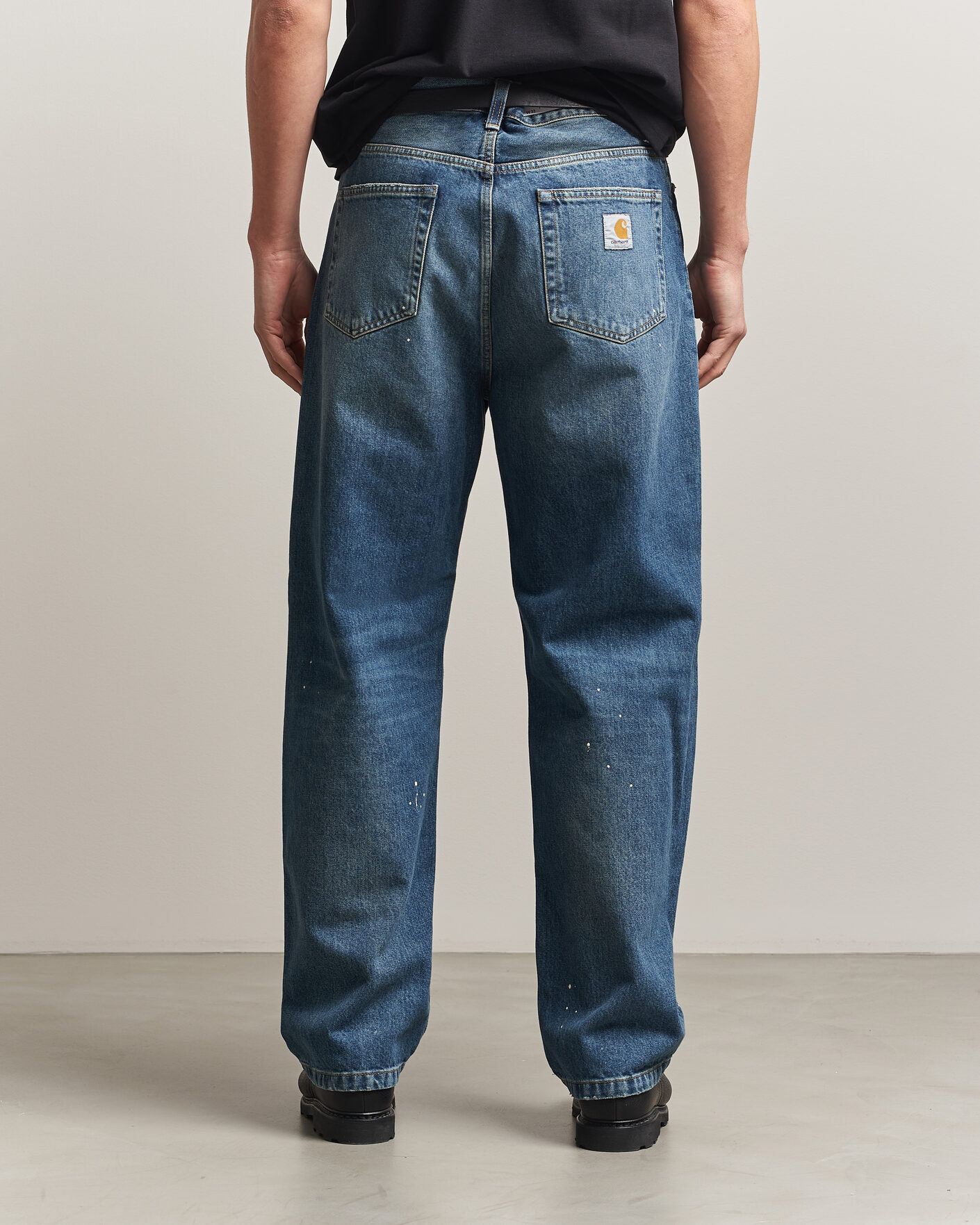 Heren | Jeans | Carhartt WIP | Landon Distressed Pant  Blue