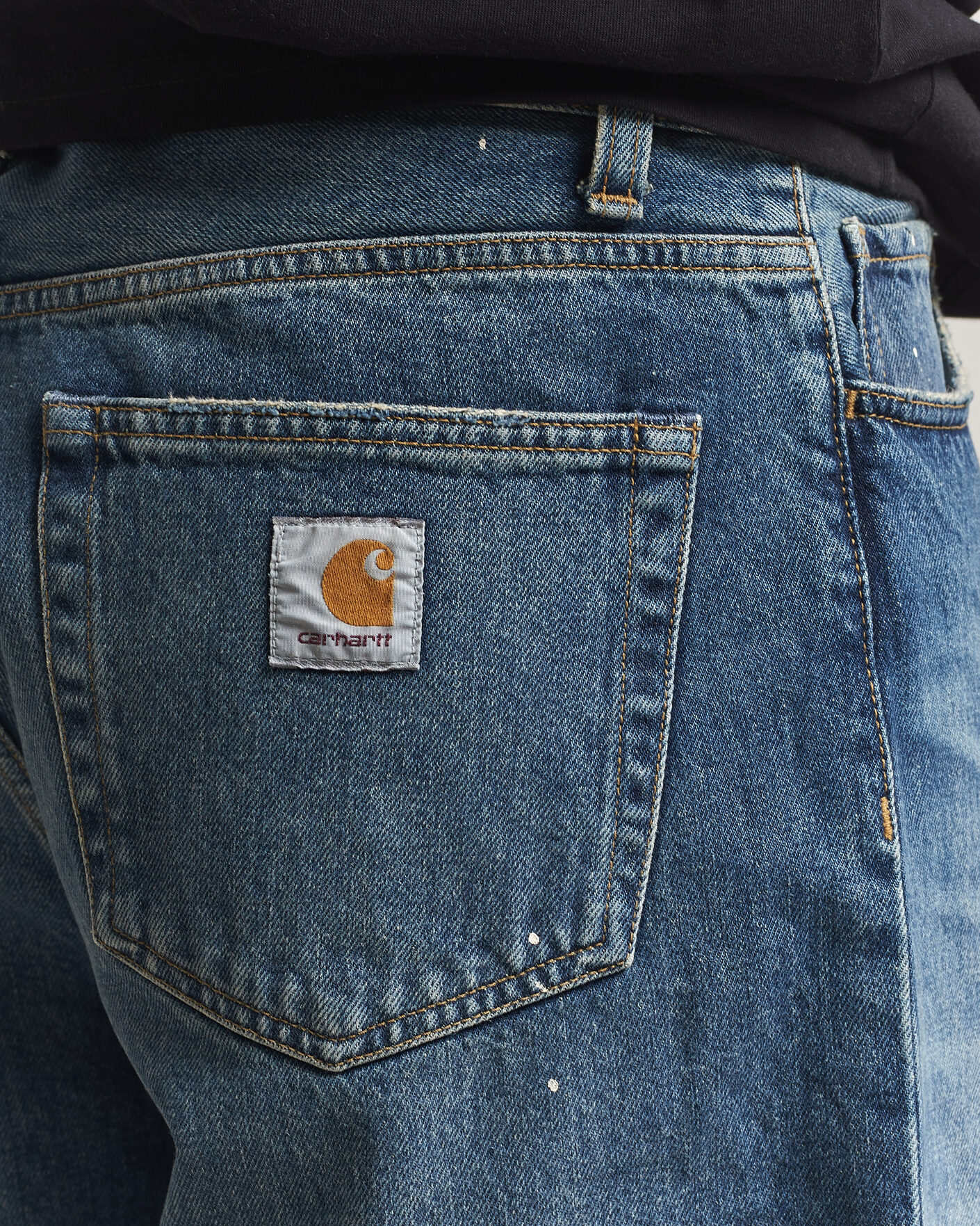 Heren | Jeans | Carhartt WIP | Landon Distressed Pant  Blue