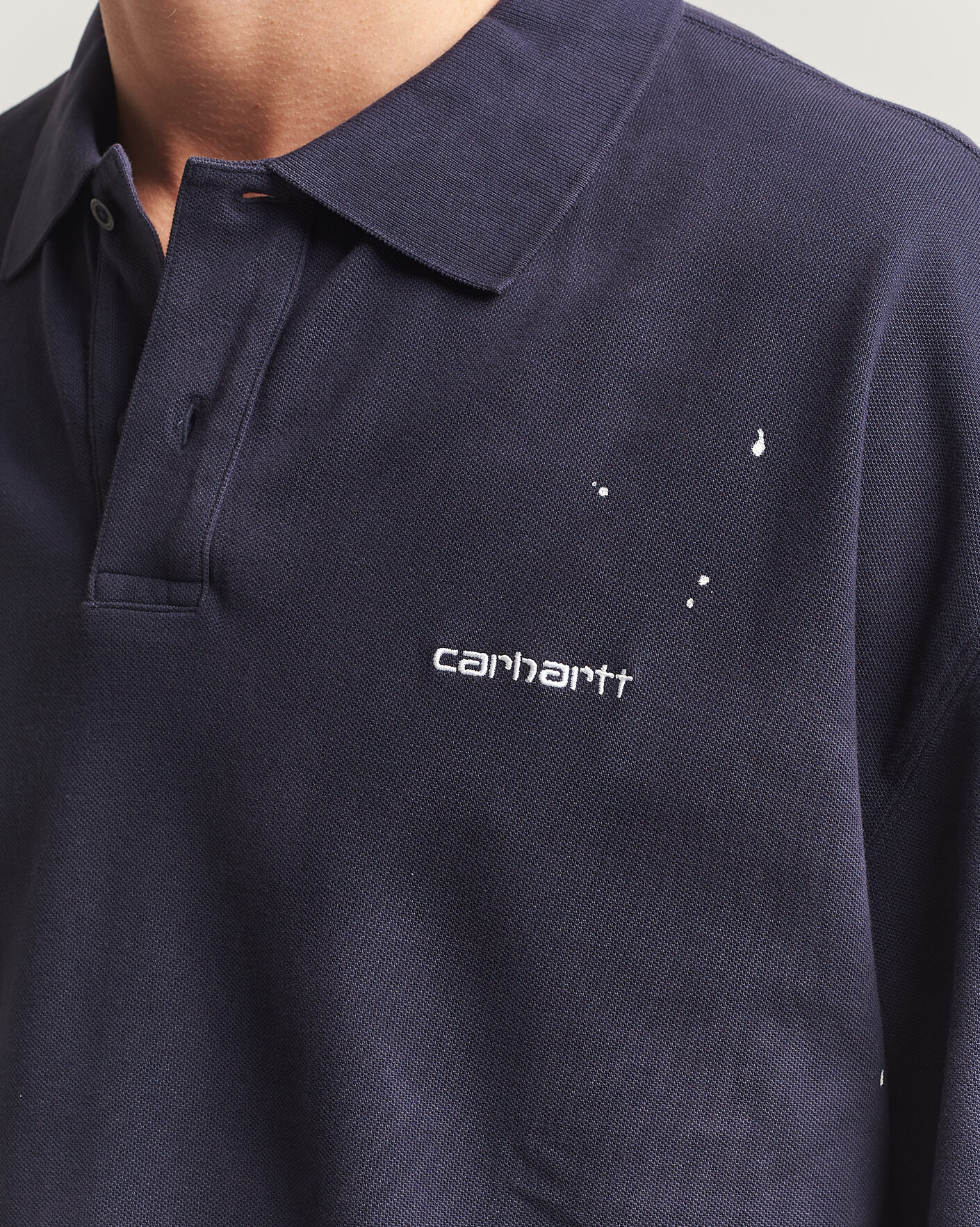 Heren | Polo's | Carhartt WIP | Painter Polo Dark Navy