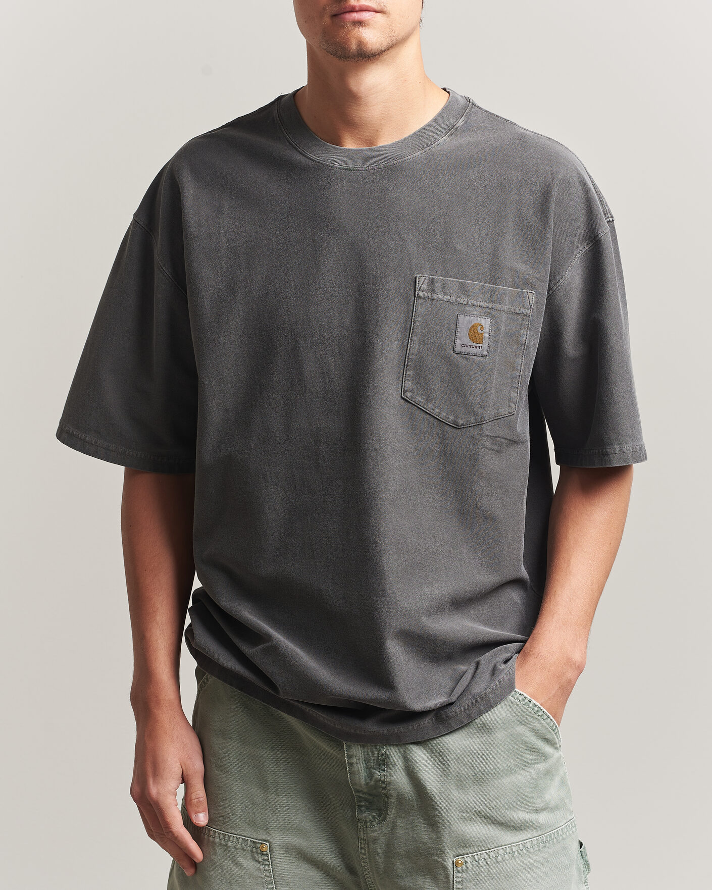 Heren | T-shirts | Carhartt WIP | Loose Pocket T-Shirt Black