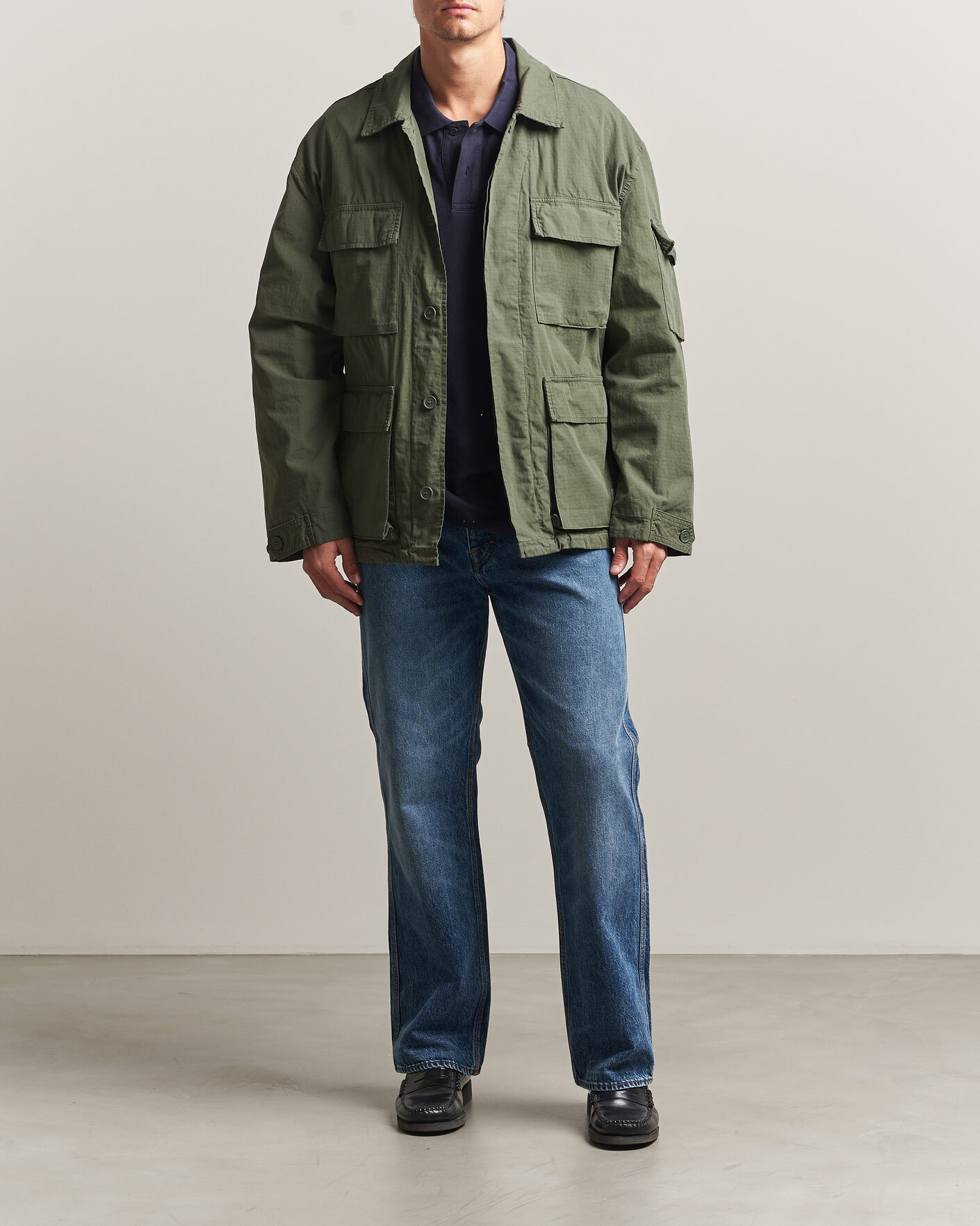 Heren | Jassen | Carhartt WIP | Manderson Ripstop Jacket Leaf