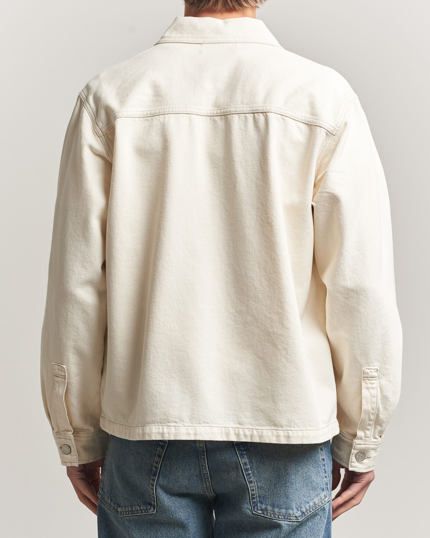 Heren | Overhemden | Samsøe Samsøe | Chore Denim Overshirt Soft Natural