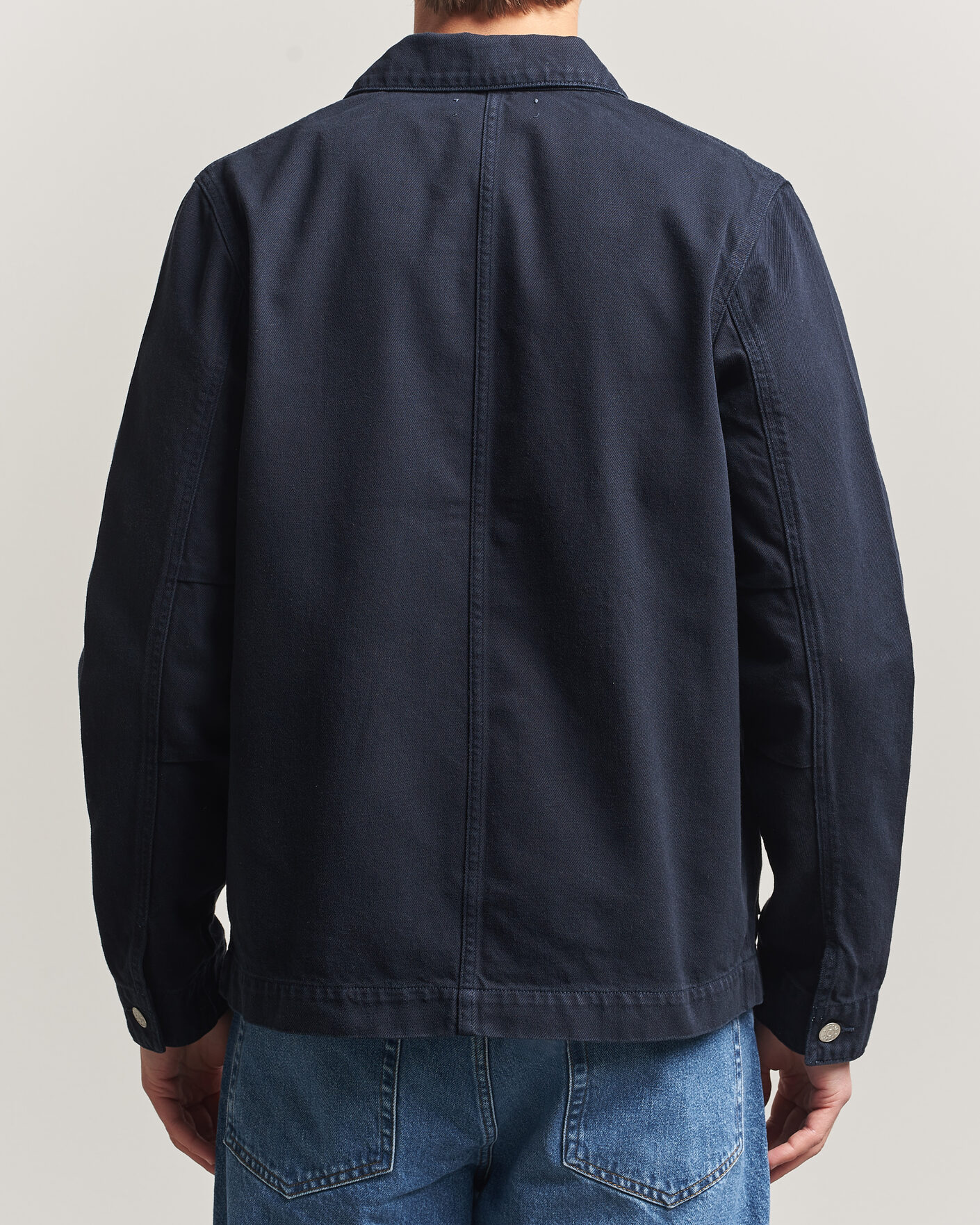 Heren | Overhemden | Samsøe Samsøe | New Worker Overshirt Salute Navy