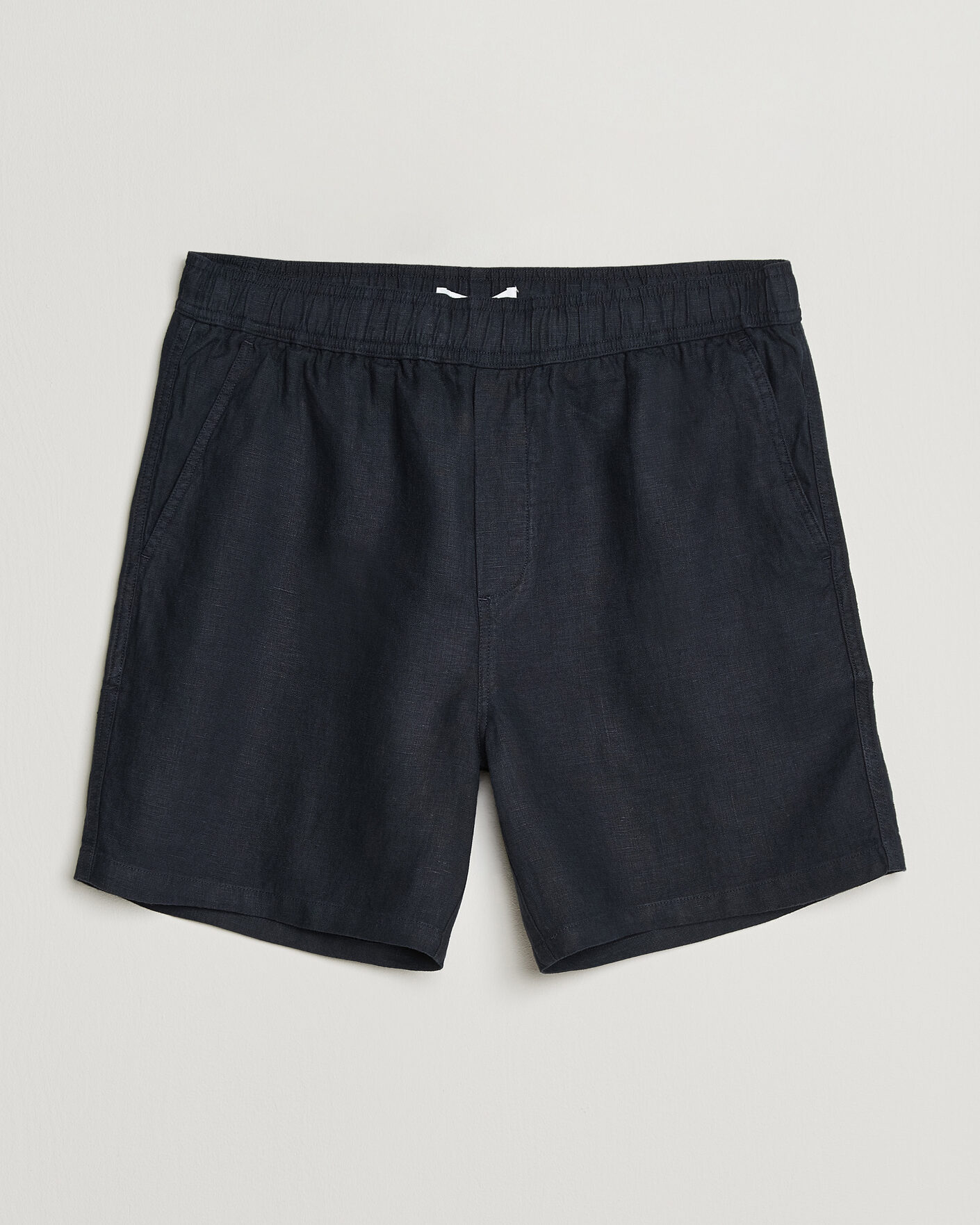 Heren | Korte broek | Samsøe Samsøe | Jabari Linen Drawstring Shorts Salute Navy