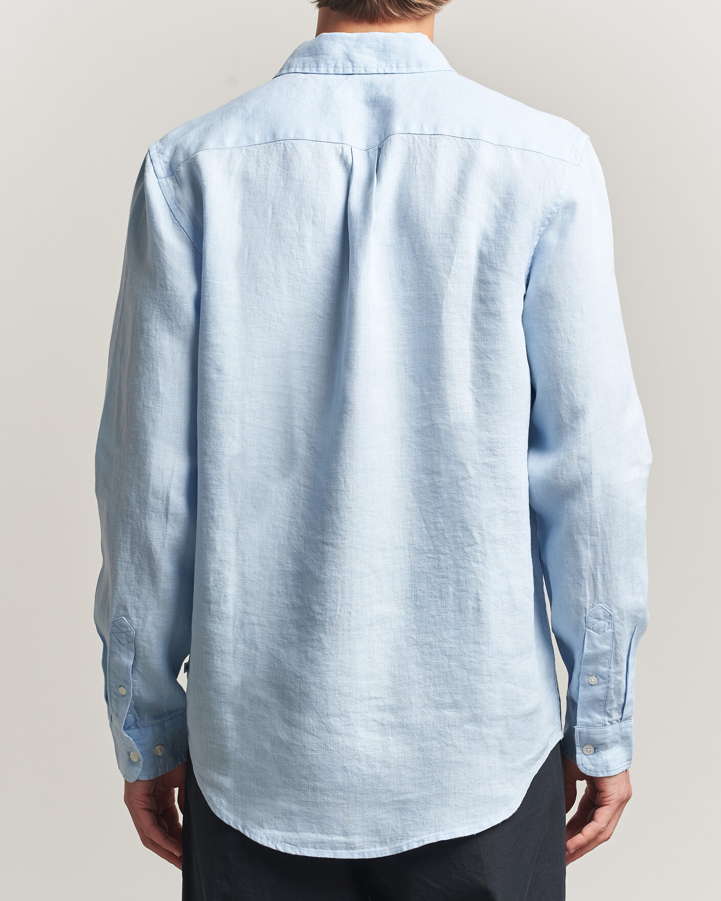 Heren | Overhemden | Samsøe Samsøe | Liam Linen Shirt Windsurfer