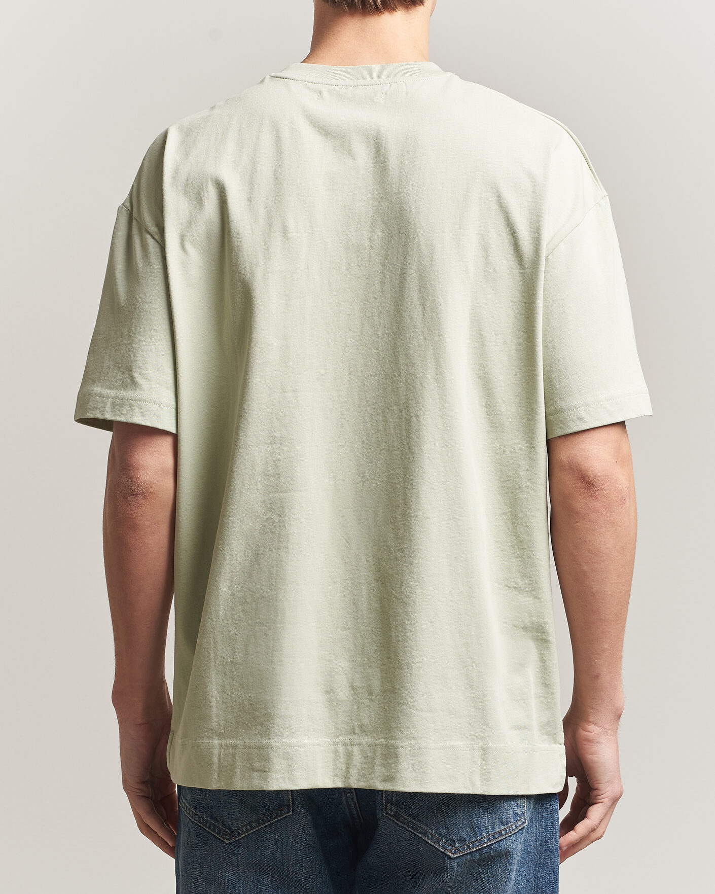 Heren | T-shirts | Samsøe Samsøe | Joel Organic Cotton T-Shirt Desert Sage