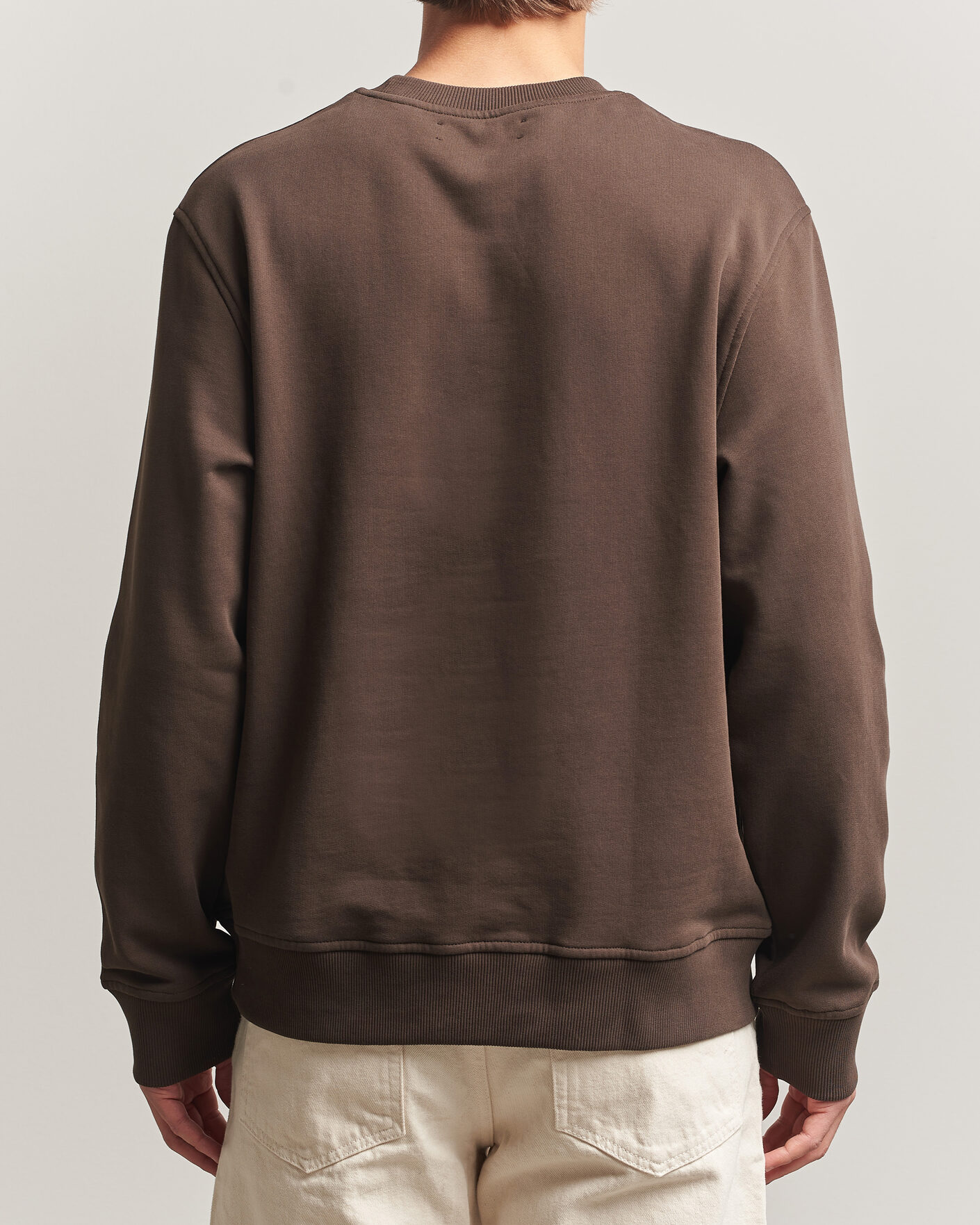 Heren | Truien | Samsøe Samsøe | Joel Organic Cotton Sweatshirt Turkish Coffee