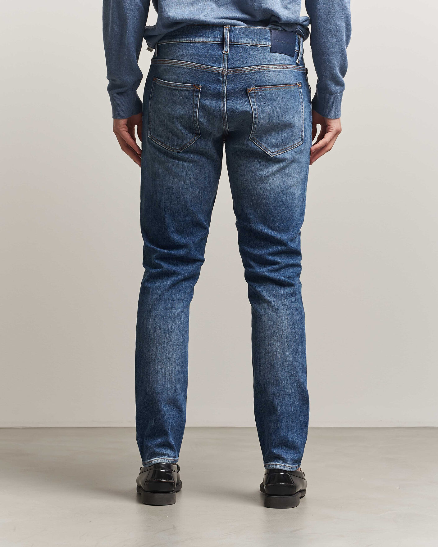 Heren | Broeken | Tiger of Sweden | Pistolero Jeans Medium Blue
