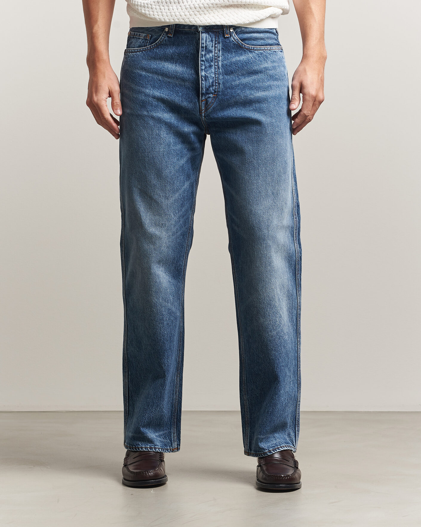 Heren | Jeans | Tiger of Sweden | Dash Jeans Medium Blue