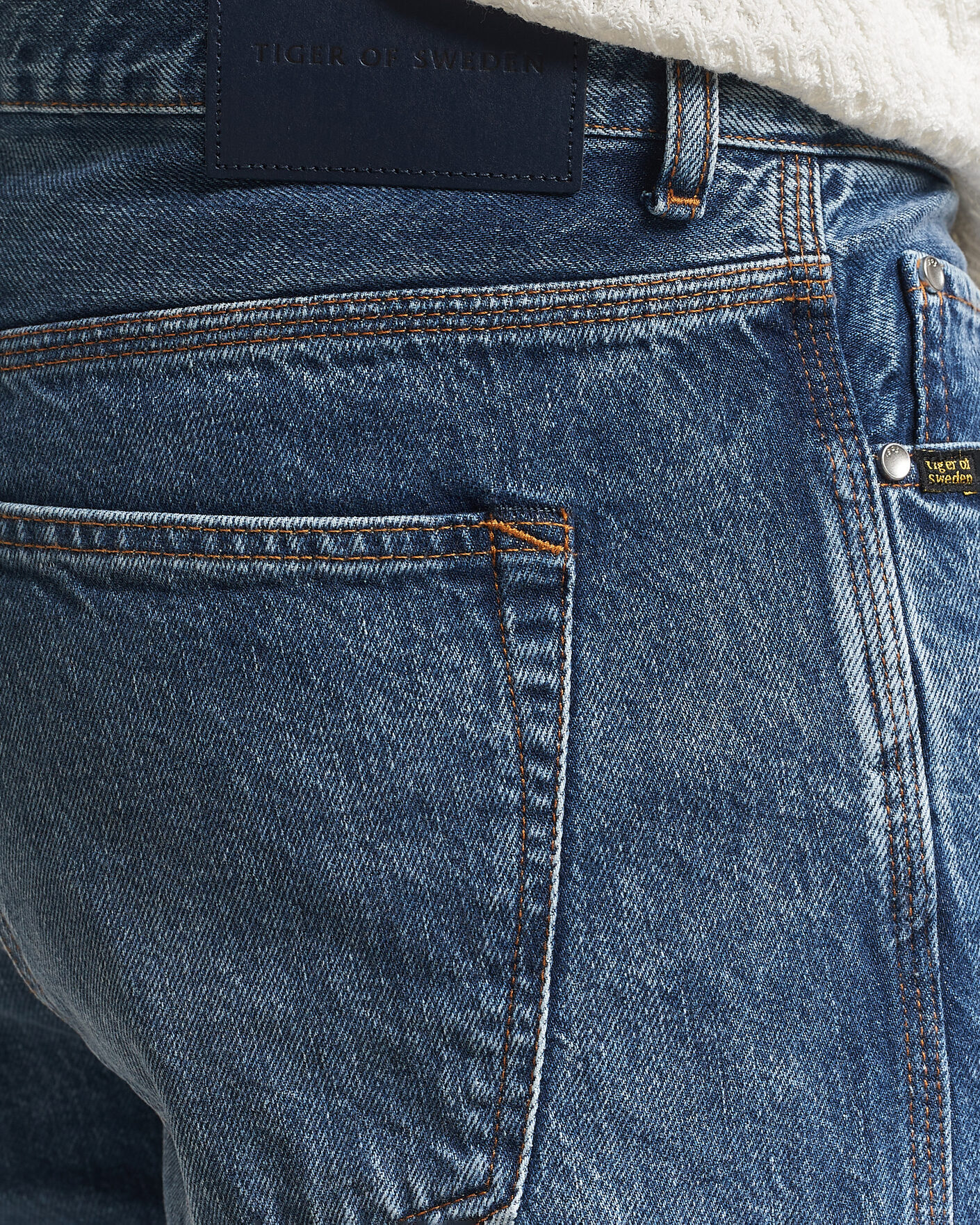 Heren | Jeans | Tiger of Sweden | Dash Jeans Medium Blue