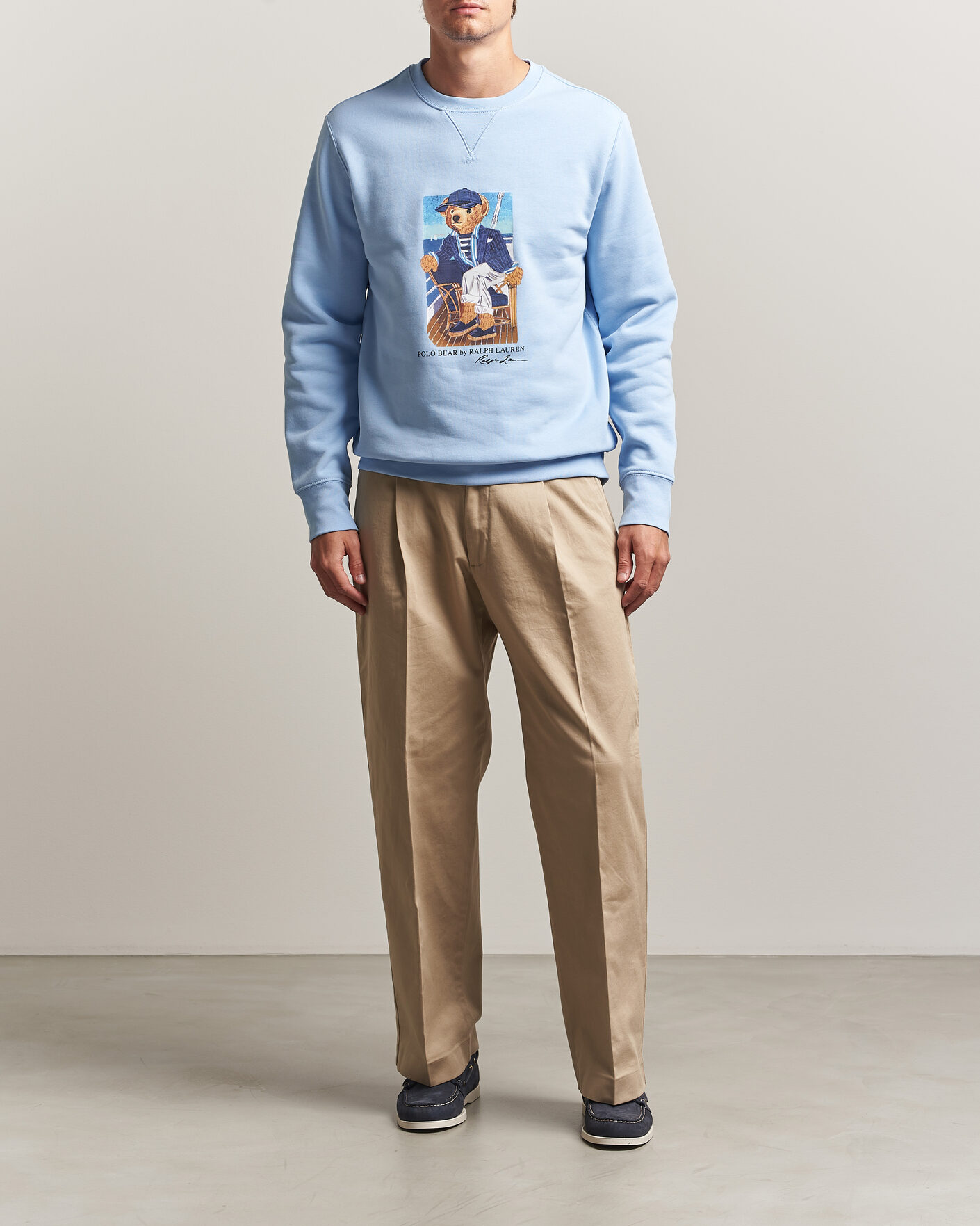 Heren | Truien | Polo Ralph Lauren | Newport Bear Sweatshirt Office Blue