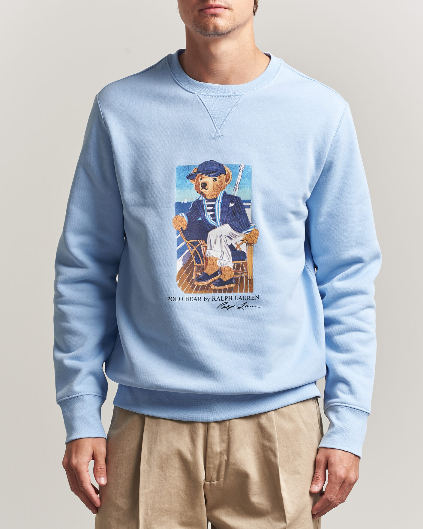 Heren | Truien | Polo Ralph Lauren | Newport Bear Sweatshirt Office Blue
