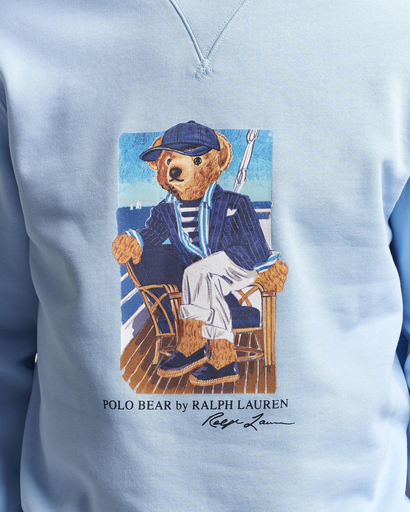 Heren | Truien | Polo Ralph Lauren | Newport Bear Sweatshirt Office Blue