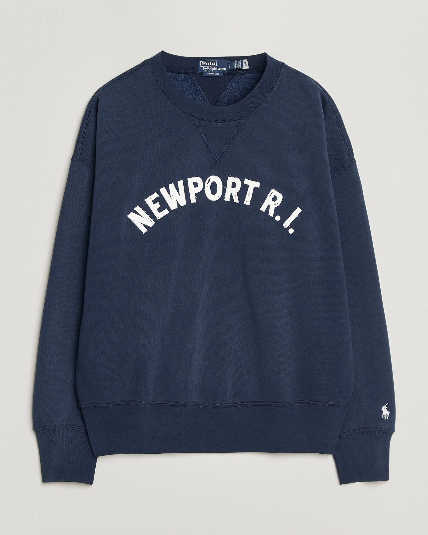 Heren | Truien | Polo Ralph Lauren | RL Printed Sweatshirt Newport Navy