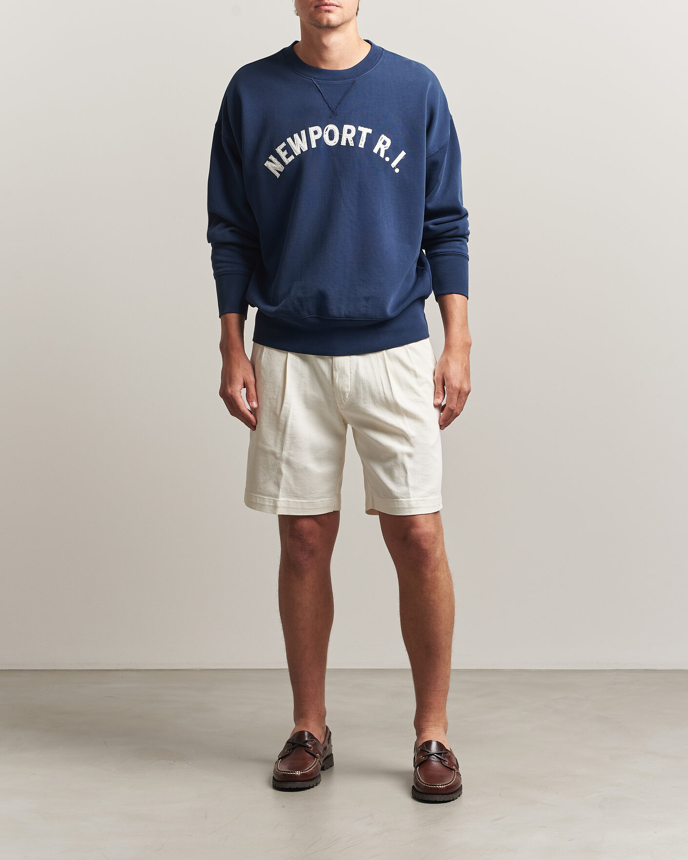 Heren | Truien | Polo Ralph Lauren | RL Printed Sweatshirt Newport Navy