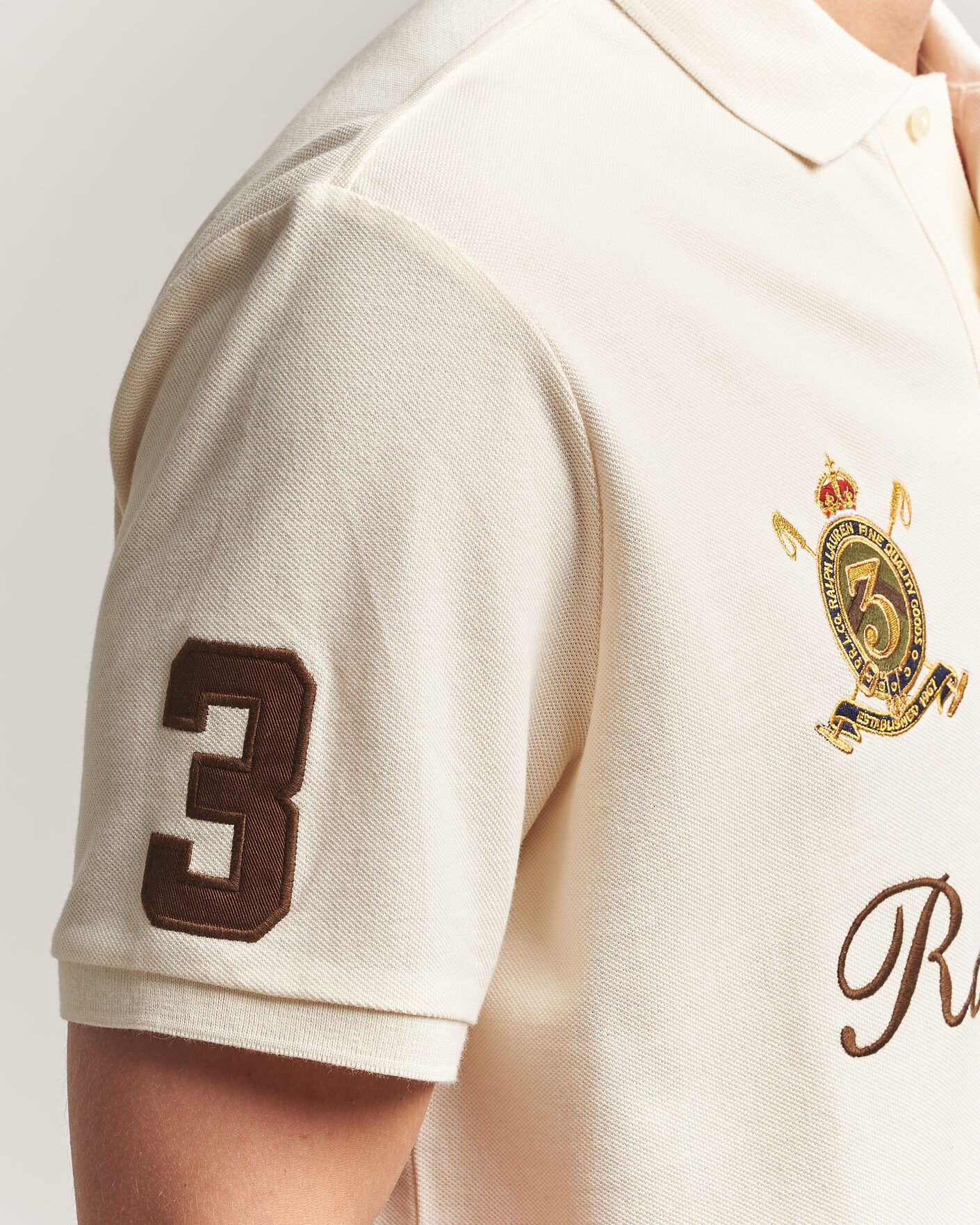 Heren | Polo's | Polo Ralph Lauren | Classic Fit Team Polo Guide Cream