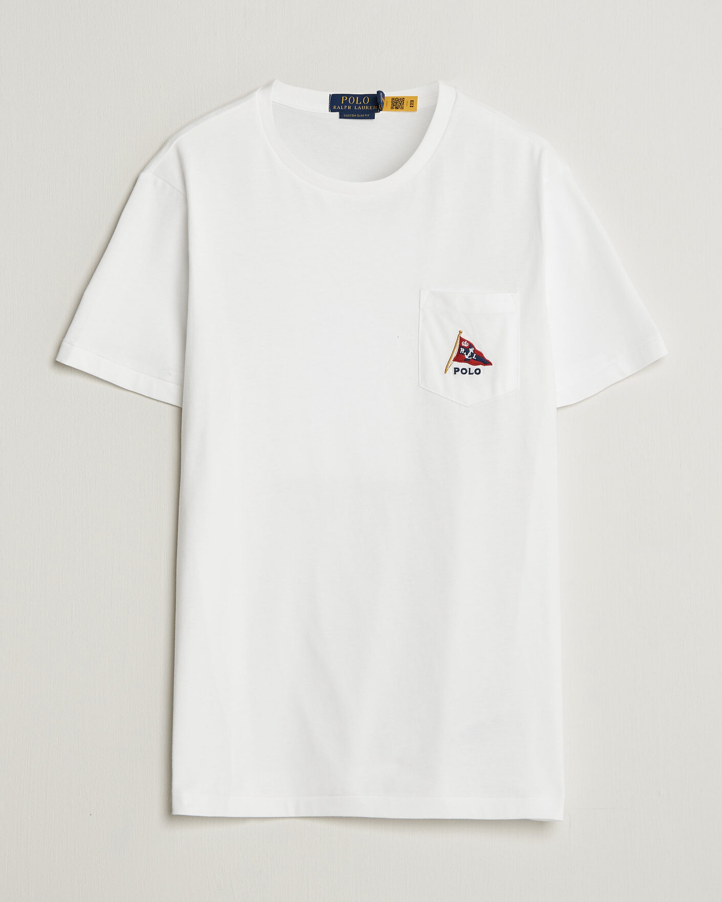 Heren | T-shirts | Polo Ralph Lauren | Backprint Pocket Tee Newport Bear/White