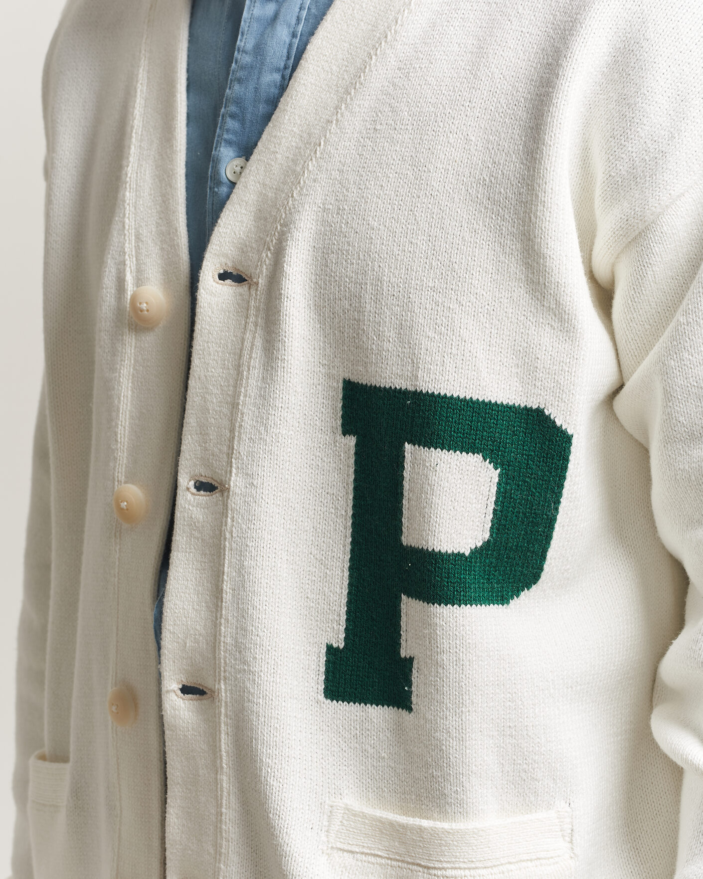 Heren | Truien | Polo Ralph Lauren | P Cardigan Cream Combo