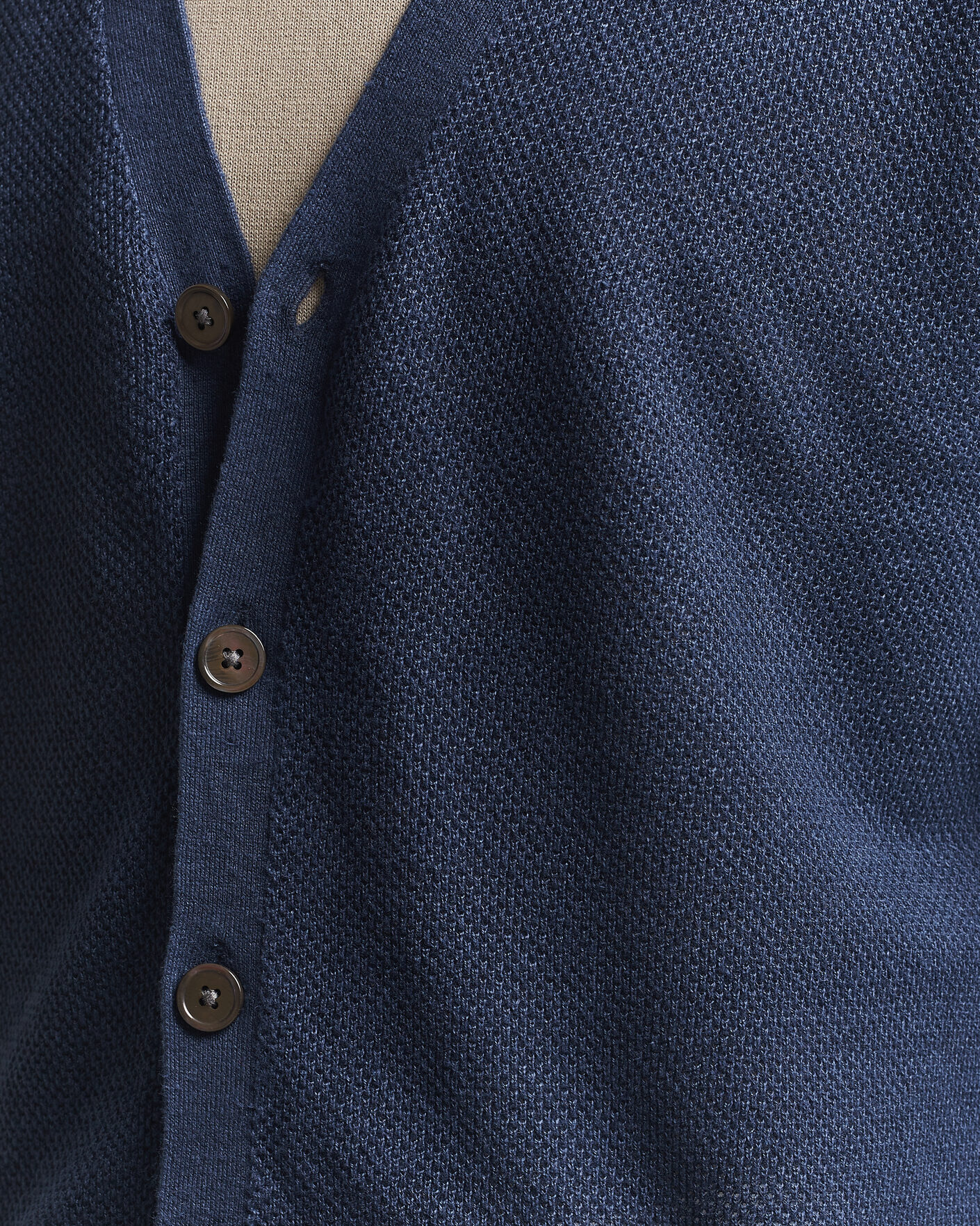 Heren | Truien | Polo Ralph Lauren | Linen Cardigan Newport Navy