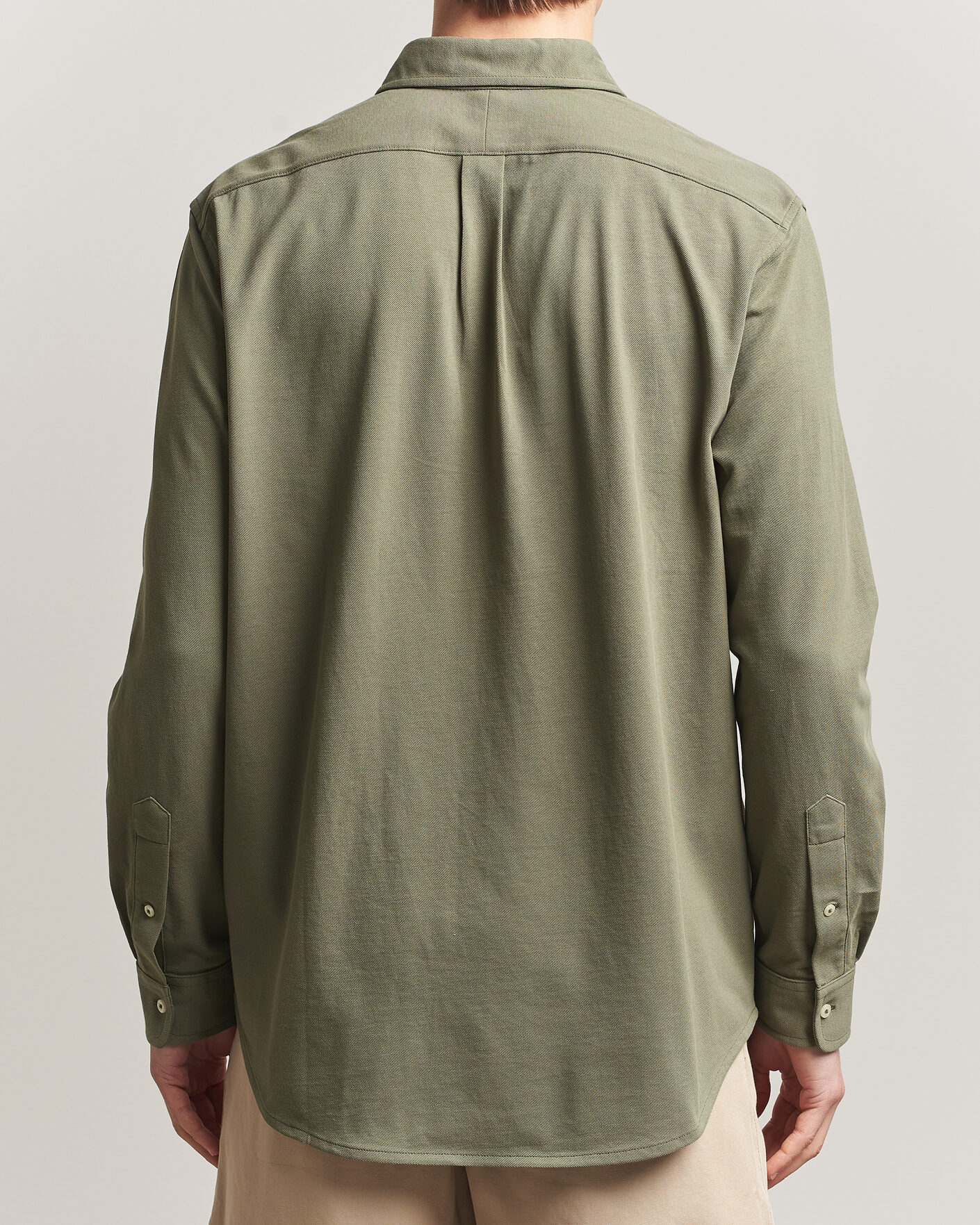 Heren | Overhemden | Polo Ralph Lauren | Featherweight Mesh Shirt Cruise Olive