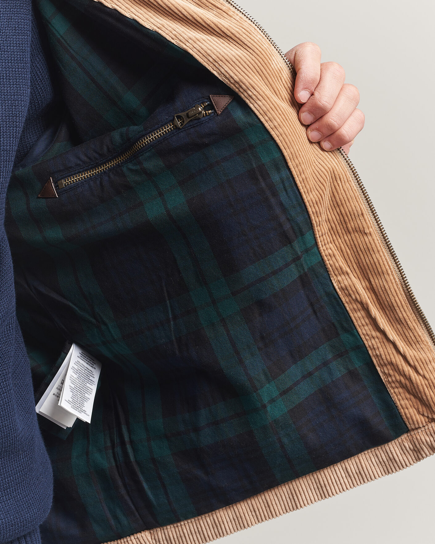 Heren | Jassen | Polo Ralph Lauren | Wale Corduroy Windbreaker Vintage Khaki