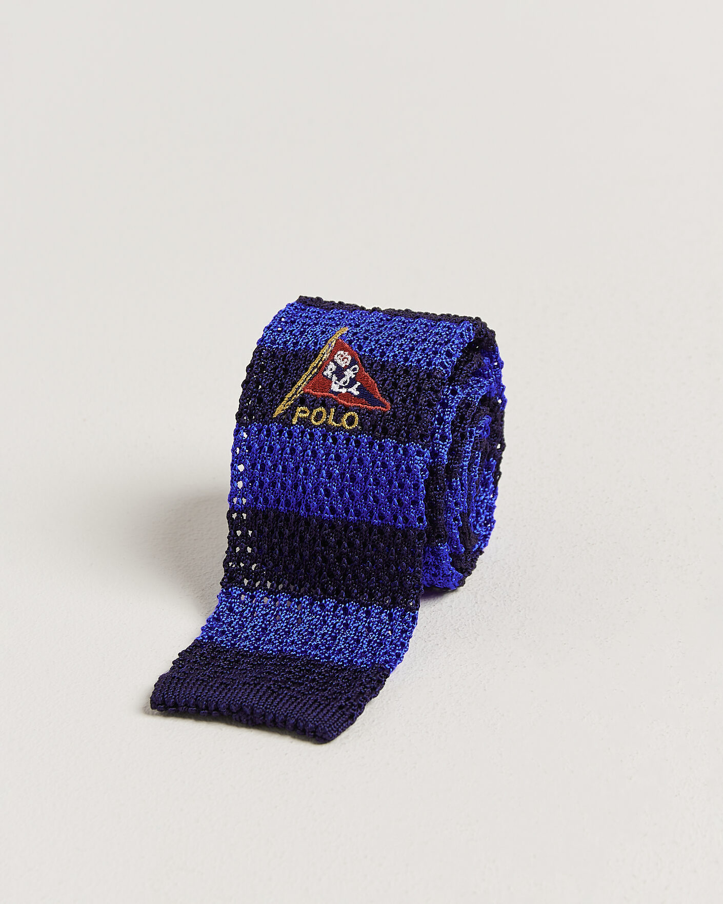 Heren | Stropdassen | Polo Ralph Lauren | Club Stripe Naval Tie Navy/Black