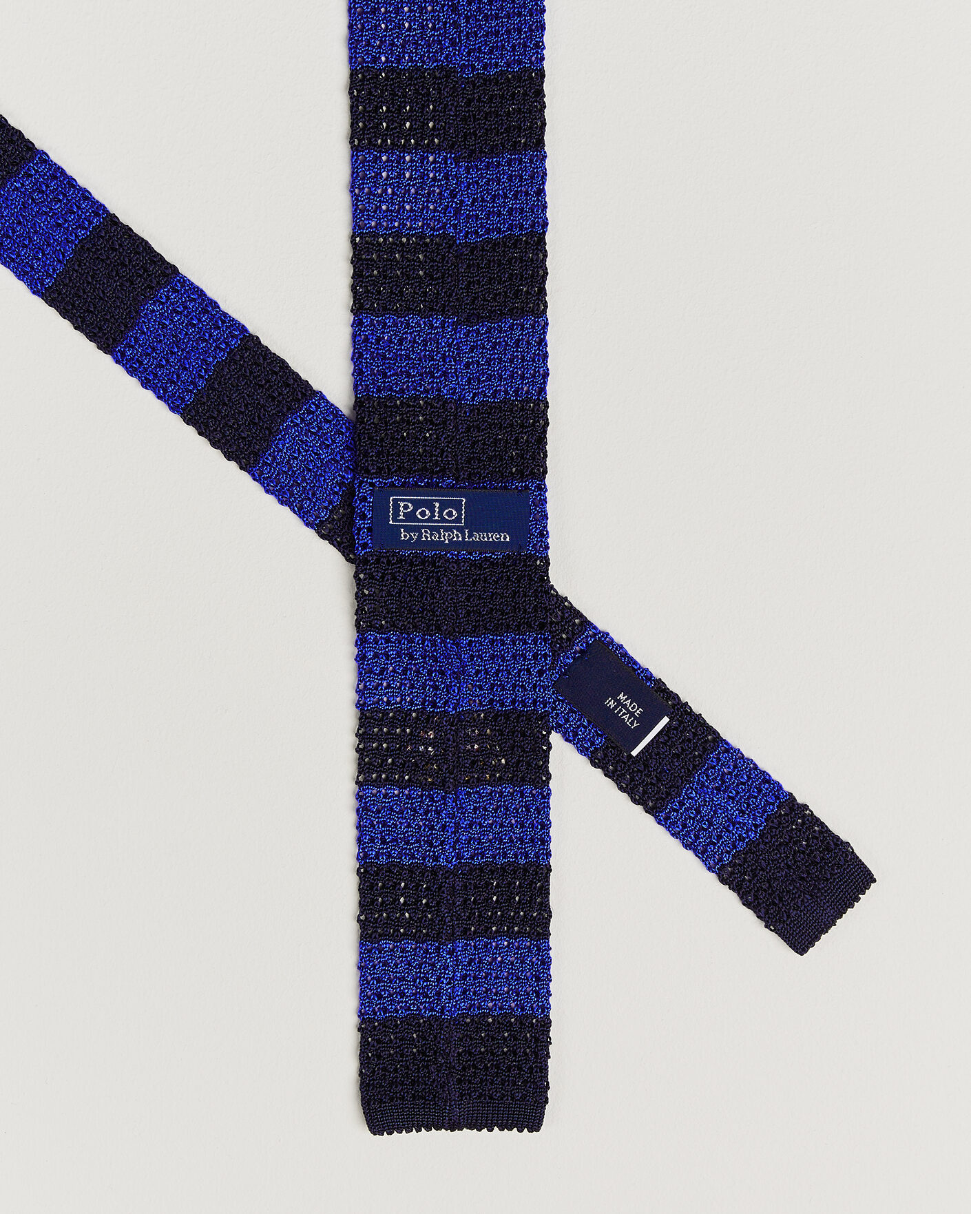 Heren | Stropdassen | Polo Ralph Lauren | Club Stripe Naval Tie Navy/Black