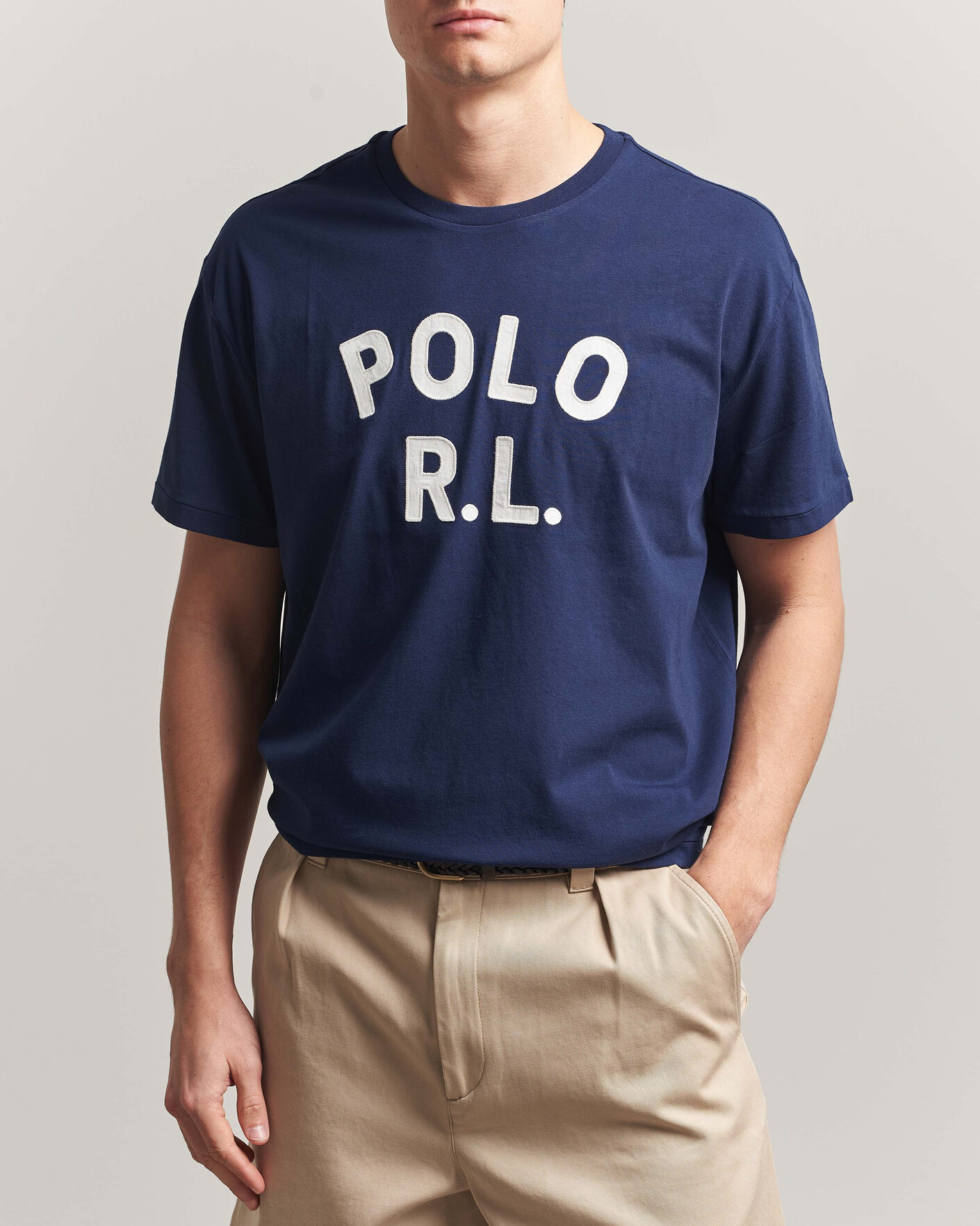 Heren | T-shirts | Polo Ralph Lauren | Polo RL Tee Newport Navy