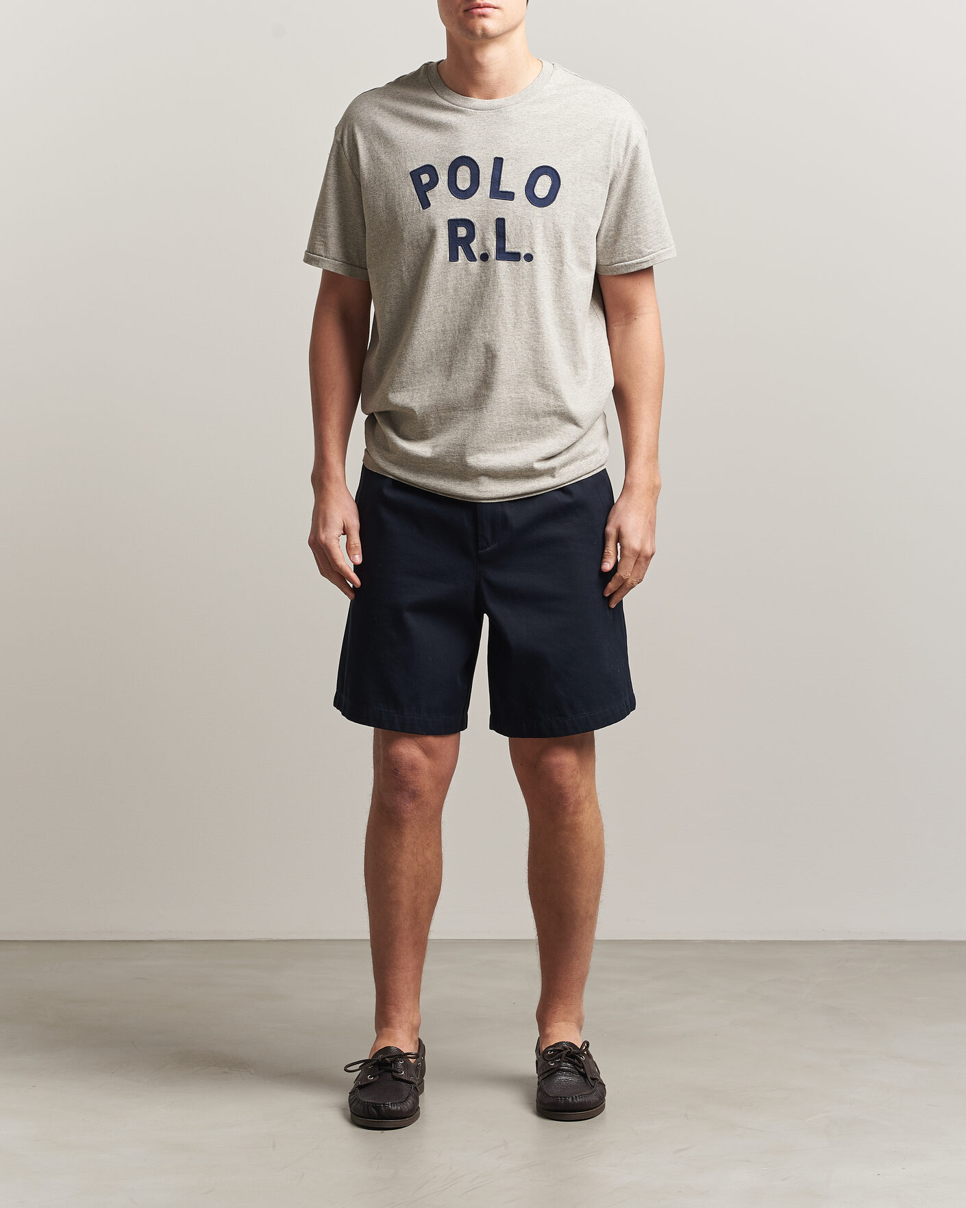 Heren | T-shirts | Polo Ralph Lauren | Polo RL Tee Dark Sport Heather