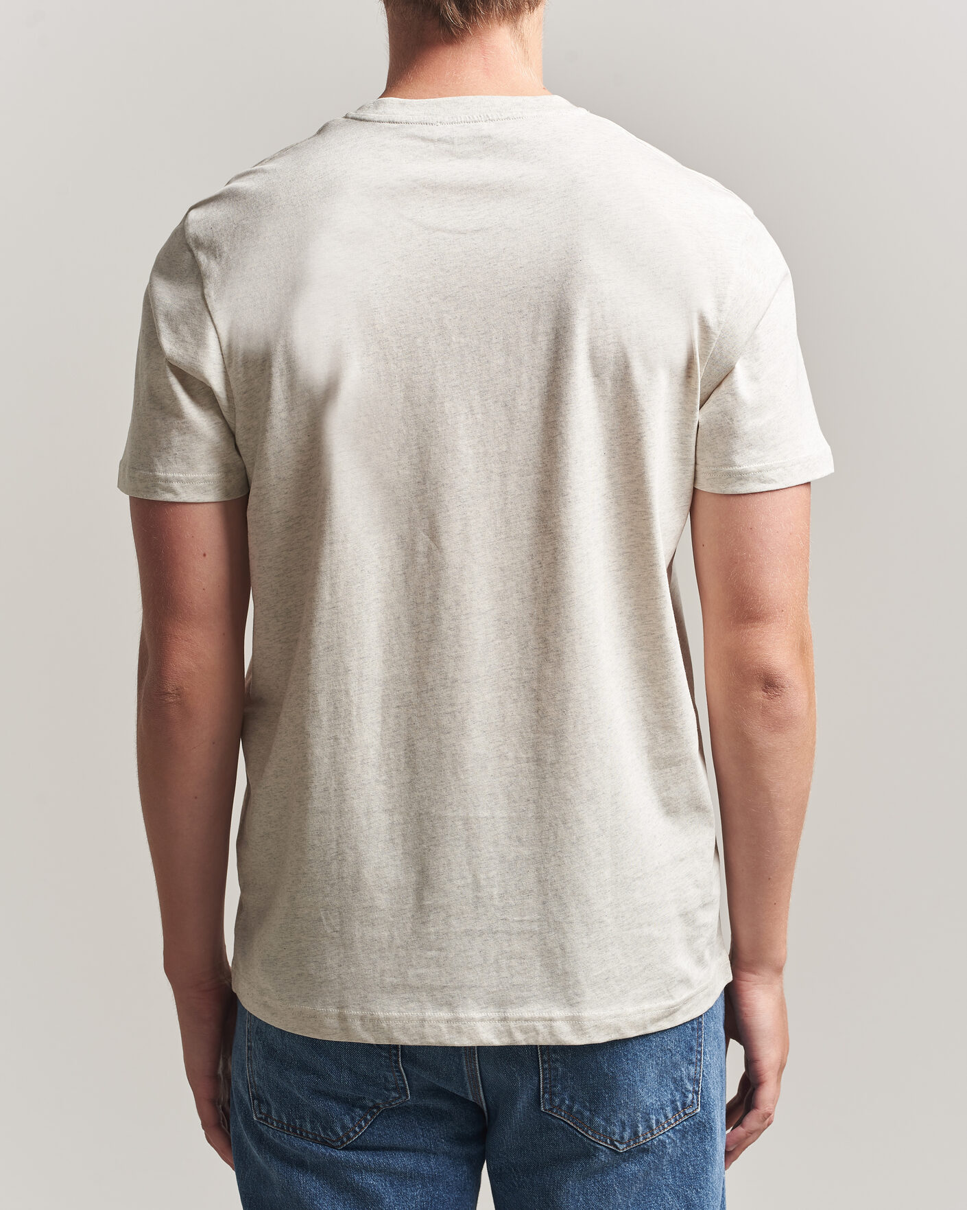 Heren | T-shirts | Sunspel | Riviera Midweight T-Shirt Archive White