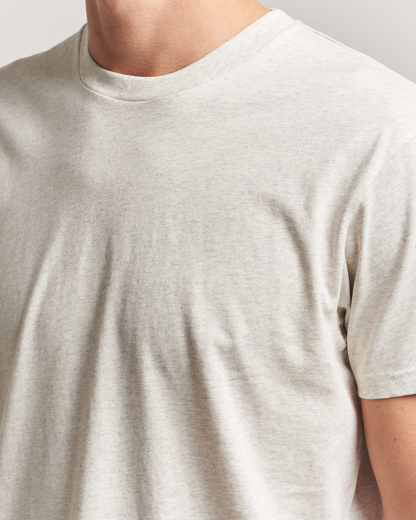 Heren | T-shirts | Sunspel | Riviera Midweight T-Shirt Archive White