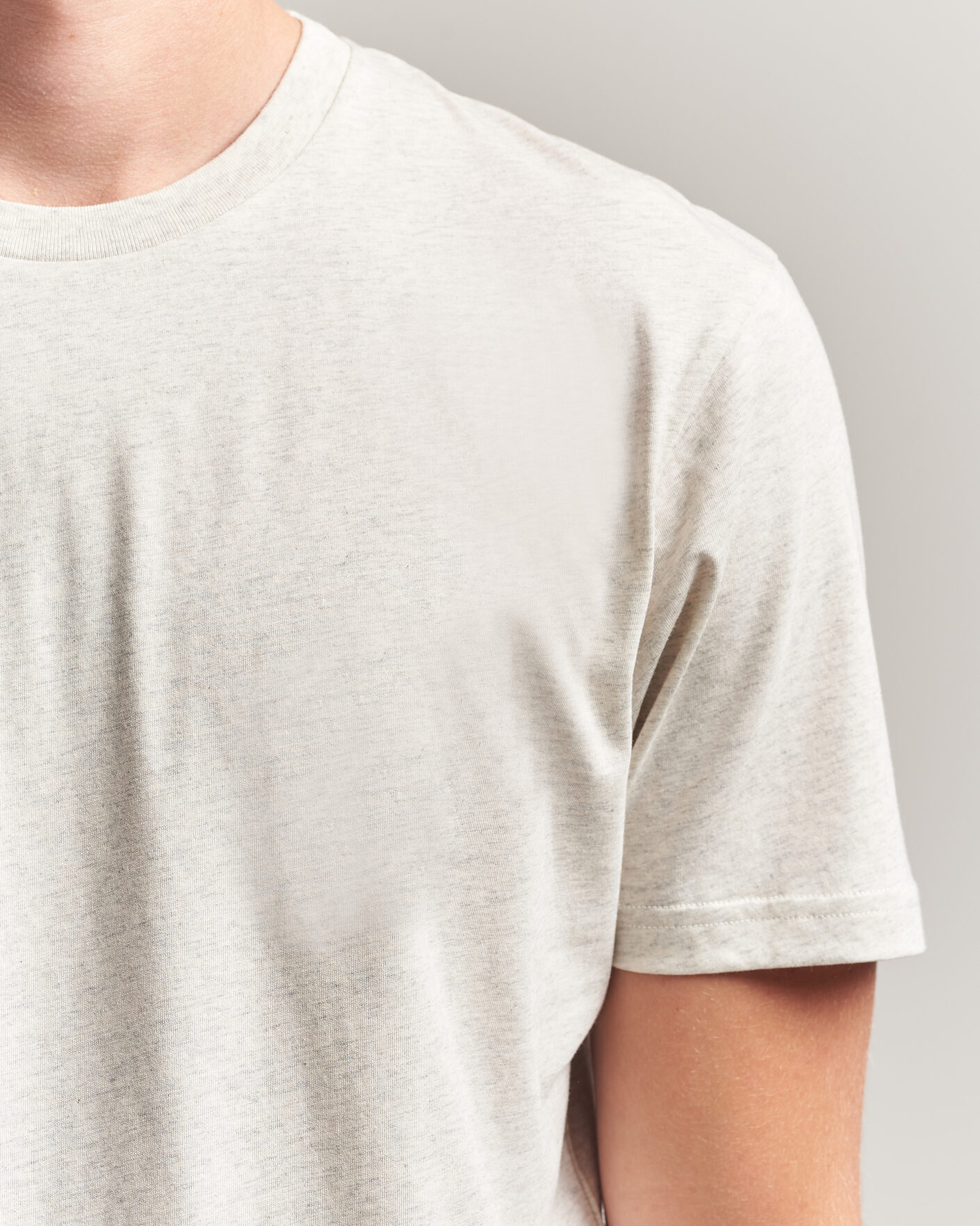 Heren | T-shirts | Sunspel | Riviera Midweight T-Shirt Archive White