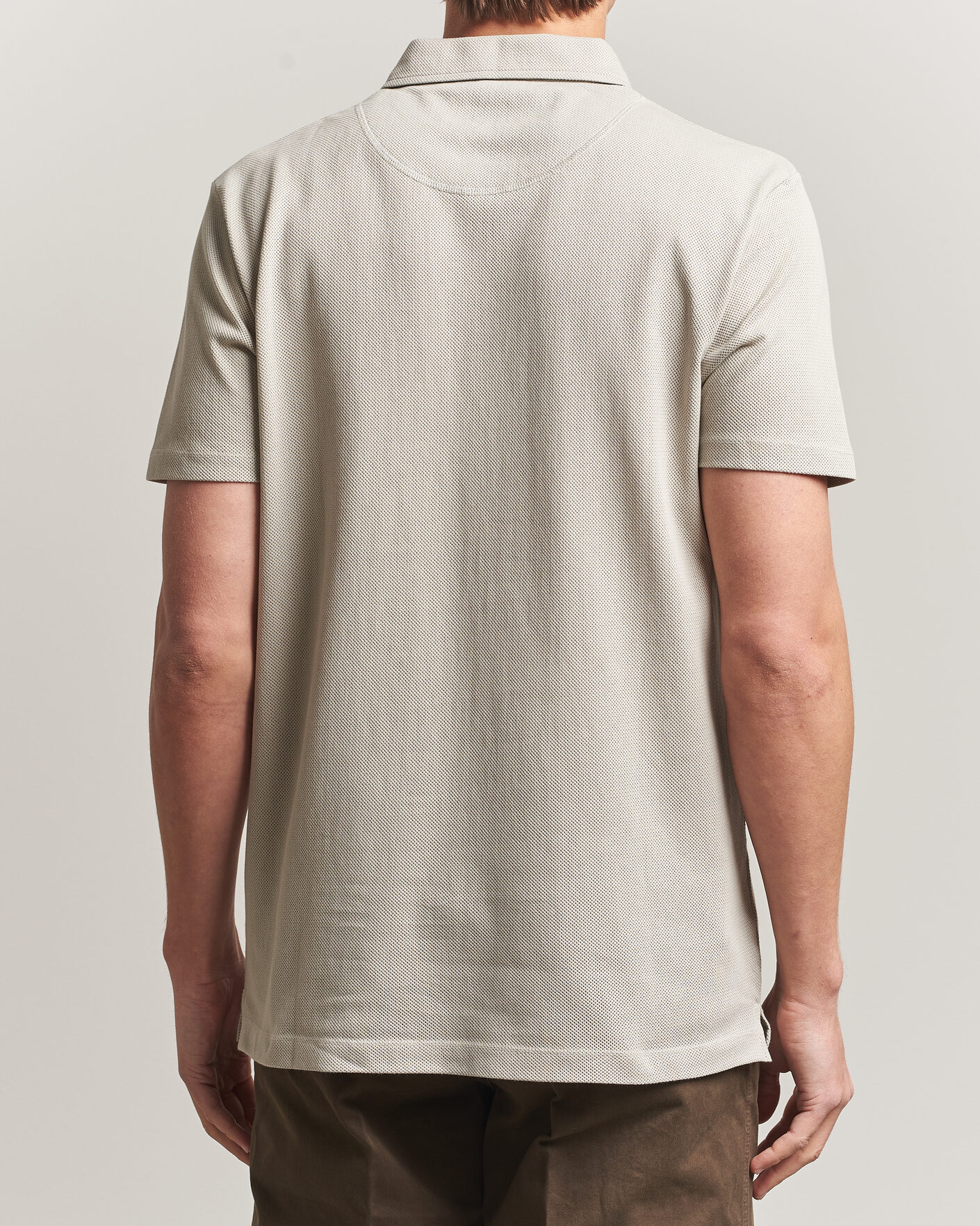 Heren | Polo's | Sunspel | Riviera Polo Shirt Ash