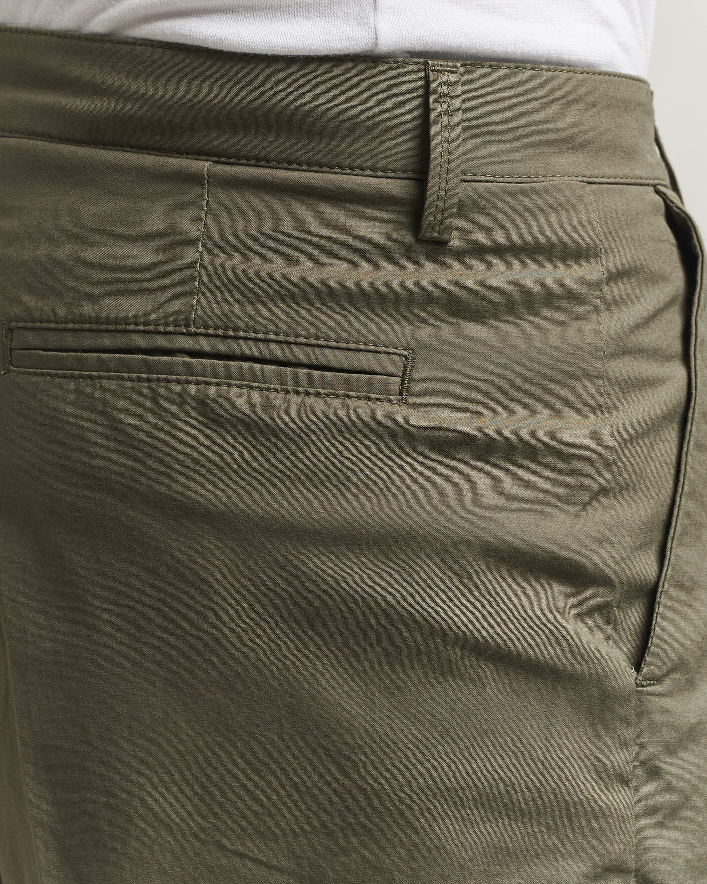 Heren | Broeken | Massimo Alba | Stan Pleated Chinos Military
