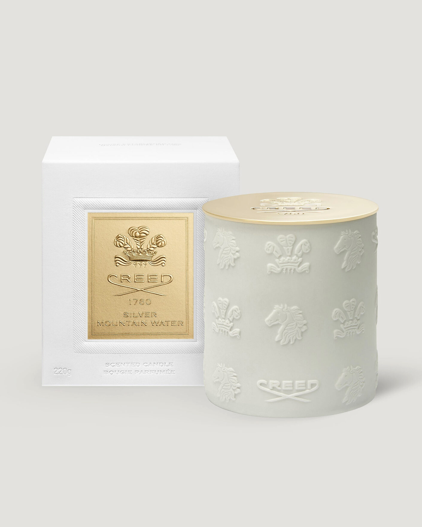 Heren | Geurkaarsen | Creed | Silver Mountain Water Porcelain Candle 220g