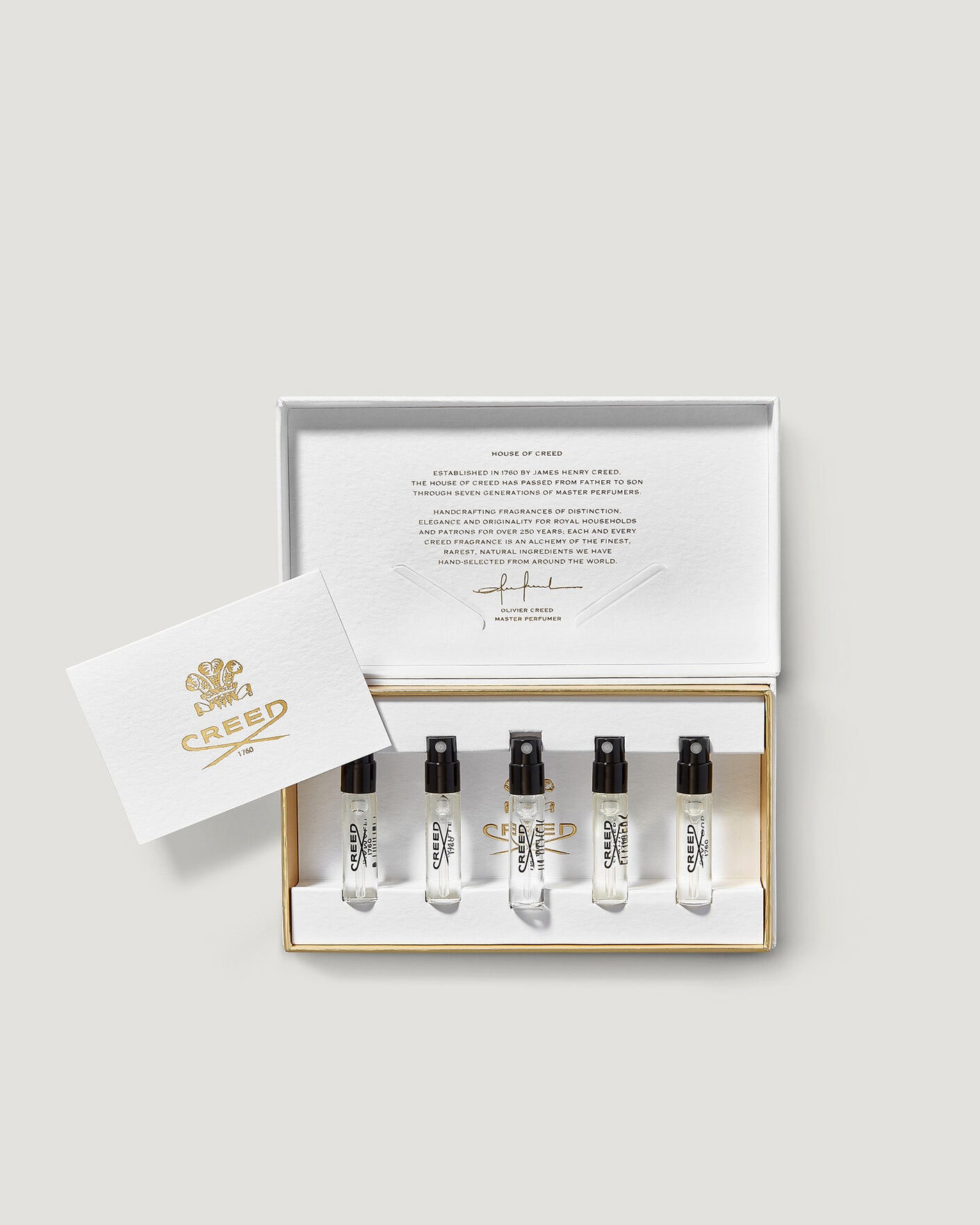 Heren | Geuren | Creed | Sample Set Eau de Parfum 5 x 1,7 ml