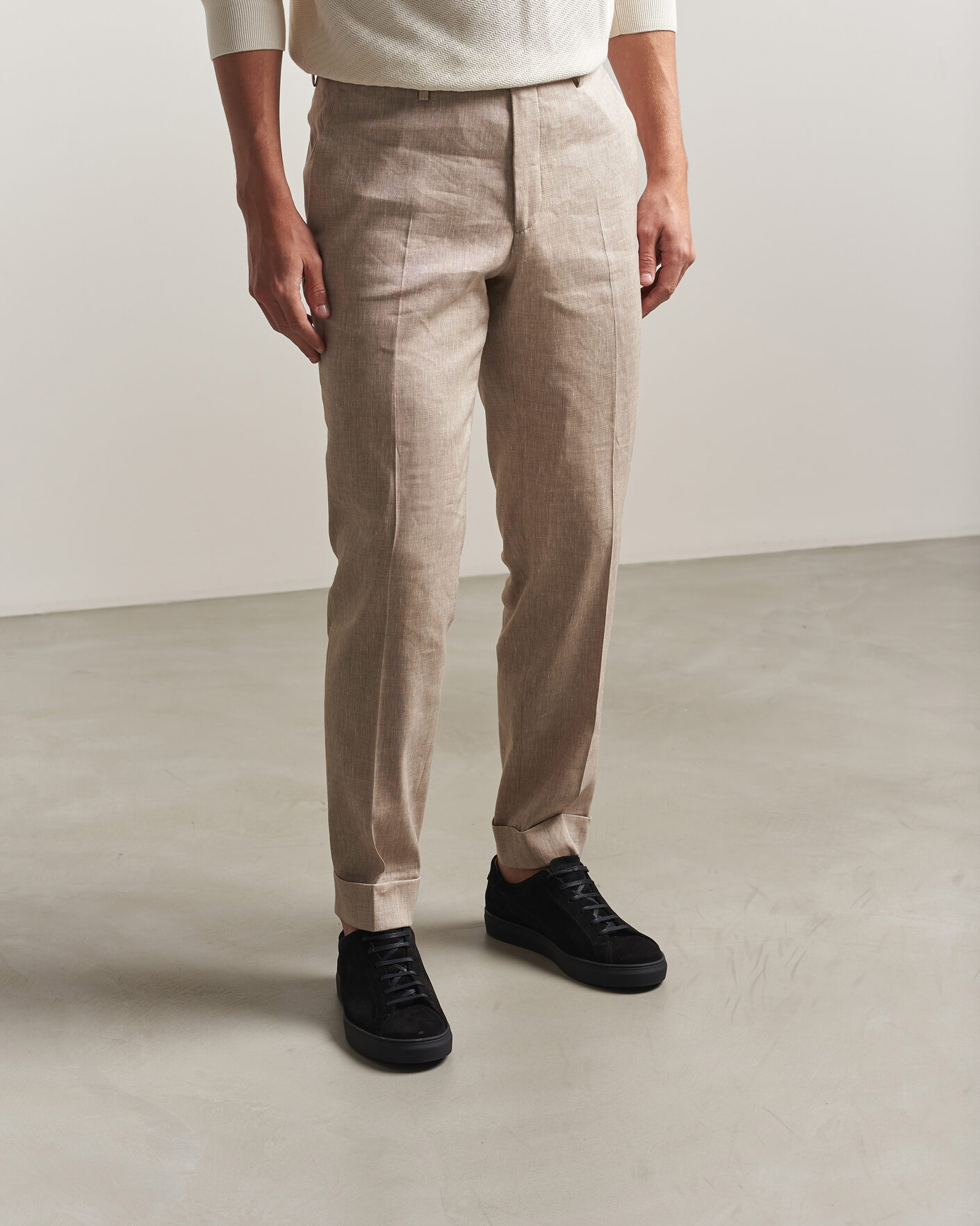 Heren | Sneakers | Myrqvist | Oaxen Monochrome III Sneakers Black Suede