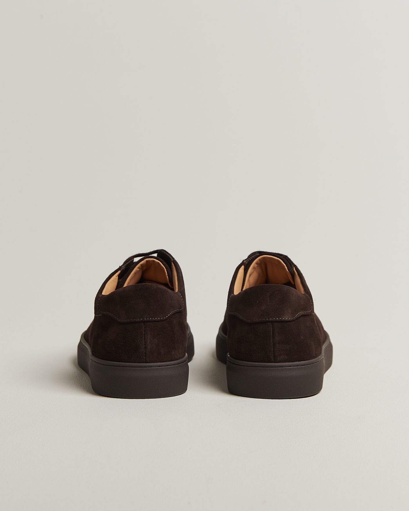 Heren | Sneakers | Myrqvist | Oaxen Monochrome III Sneakers Dark Brown Suede