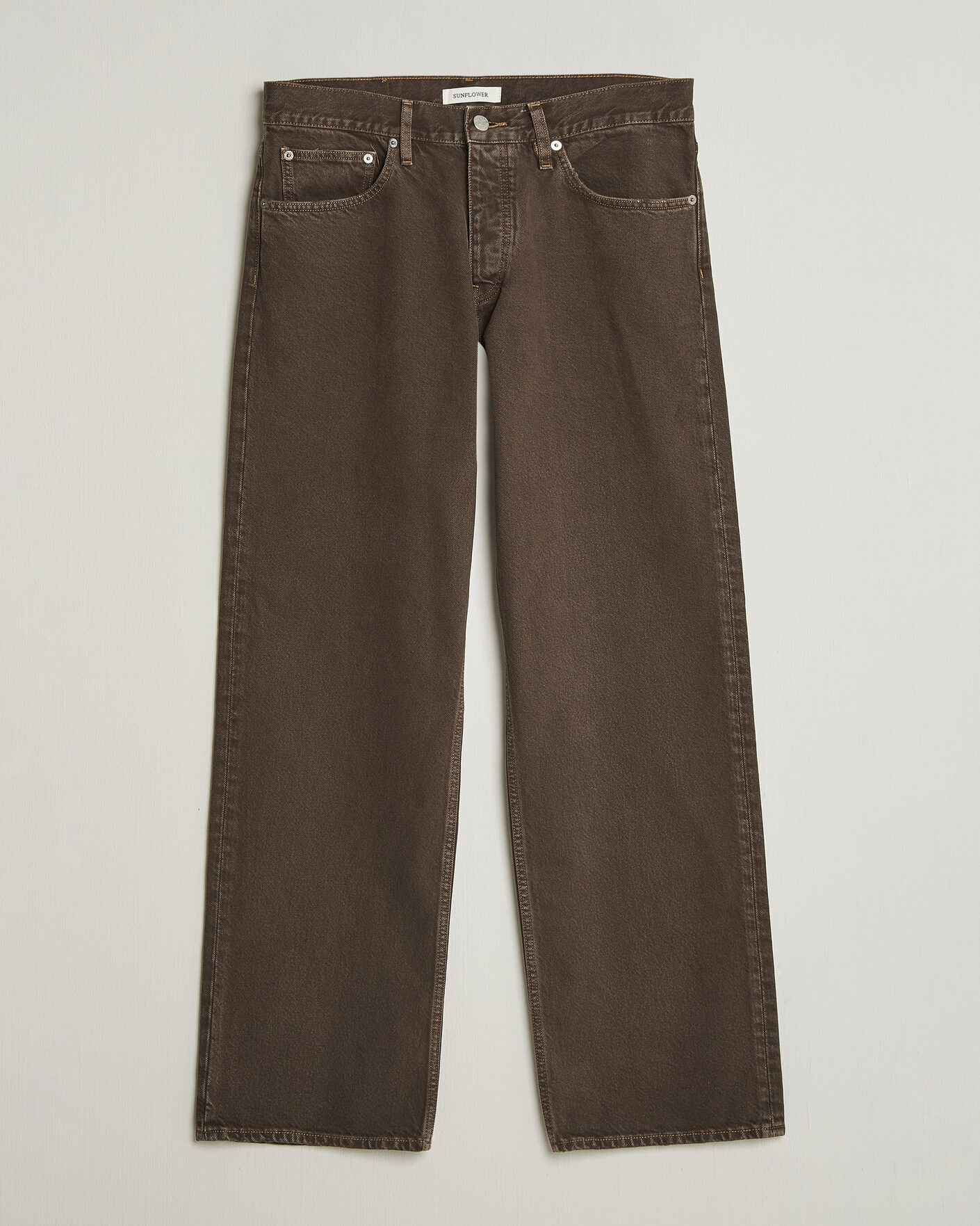 Heren | Jeans | Sunflower | Loose Jeans Vintage Brown