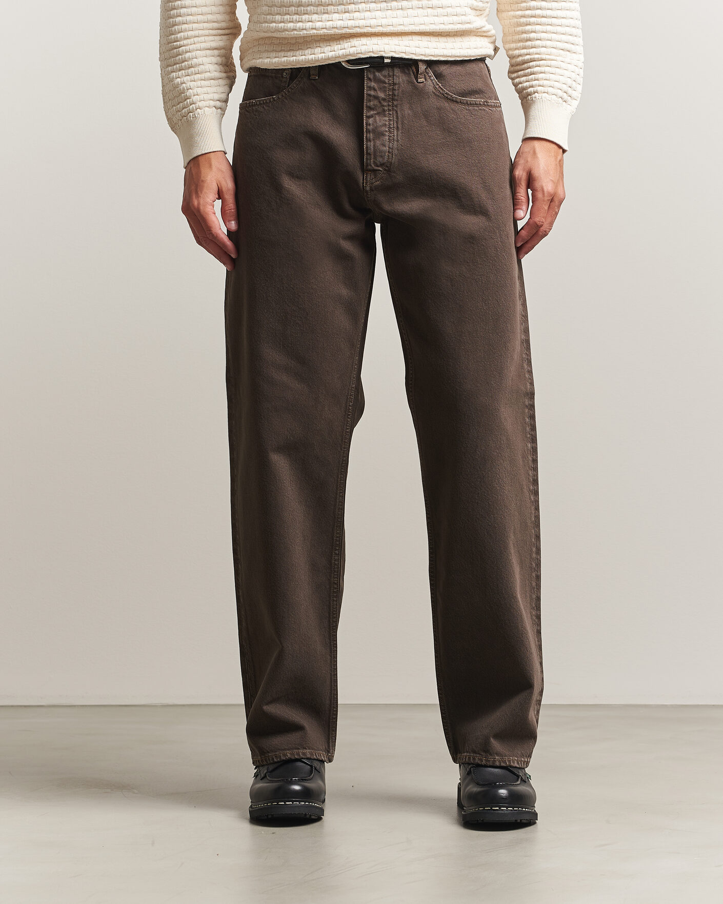 Heren | Jeans | Sunflower | Loose Jeans Vintage Brown