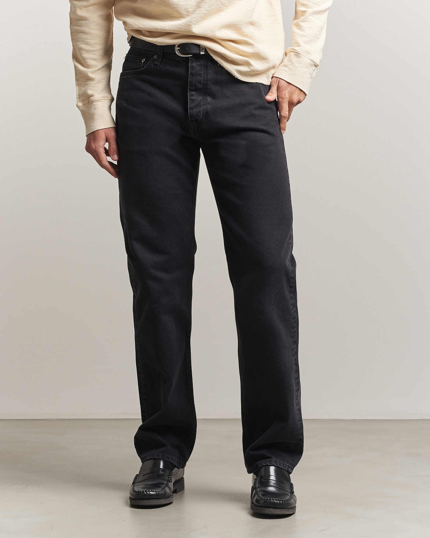 Heren | Broeken | Sunflower | New Standard Jeans Washed Black